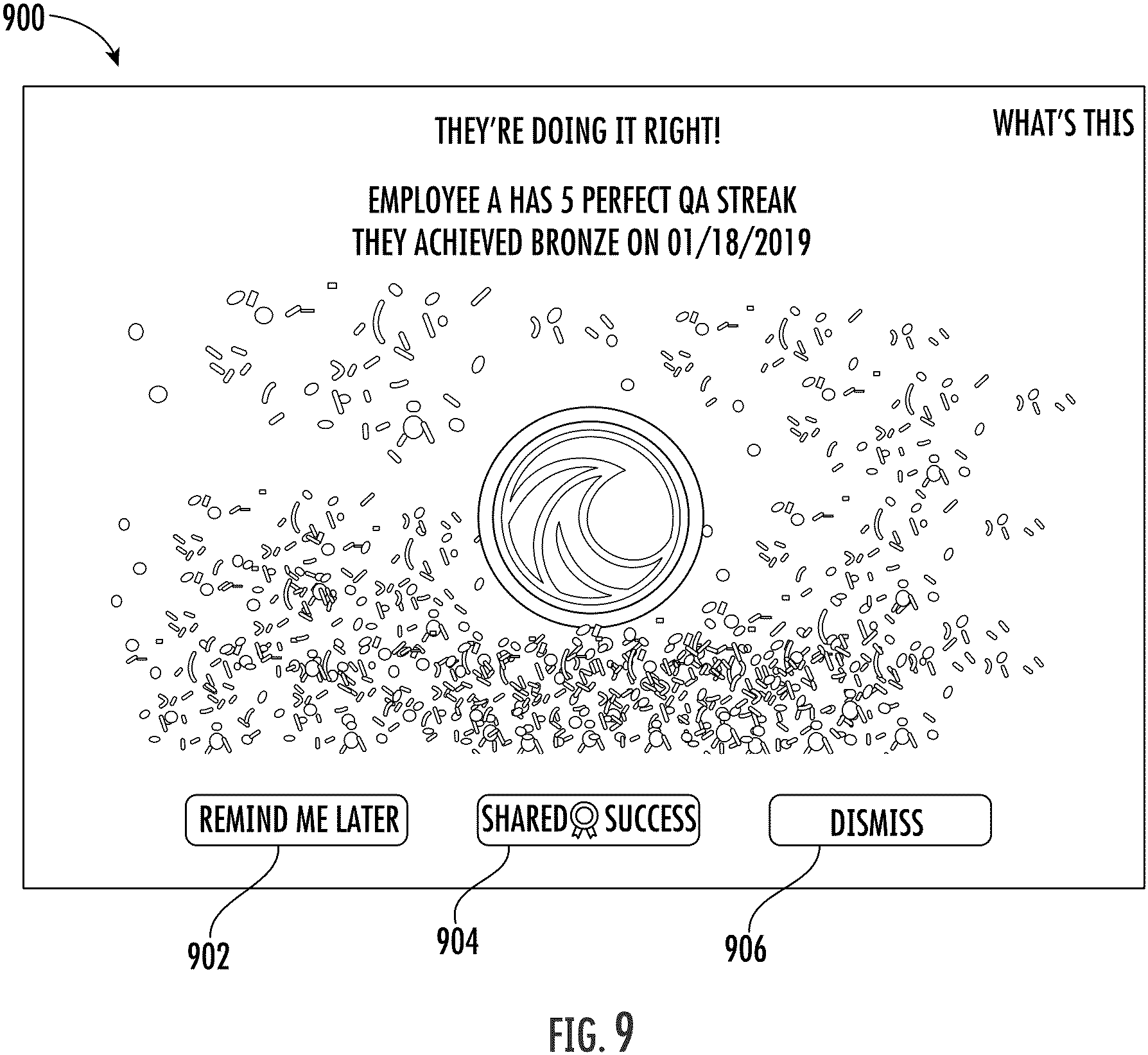 Patent US11783256 Figure 9 – Systems and methods for web-based performance management and reporting