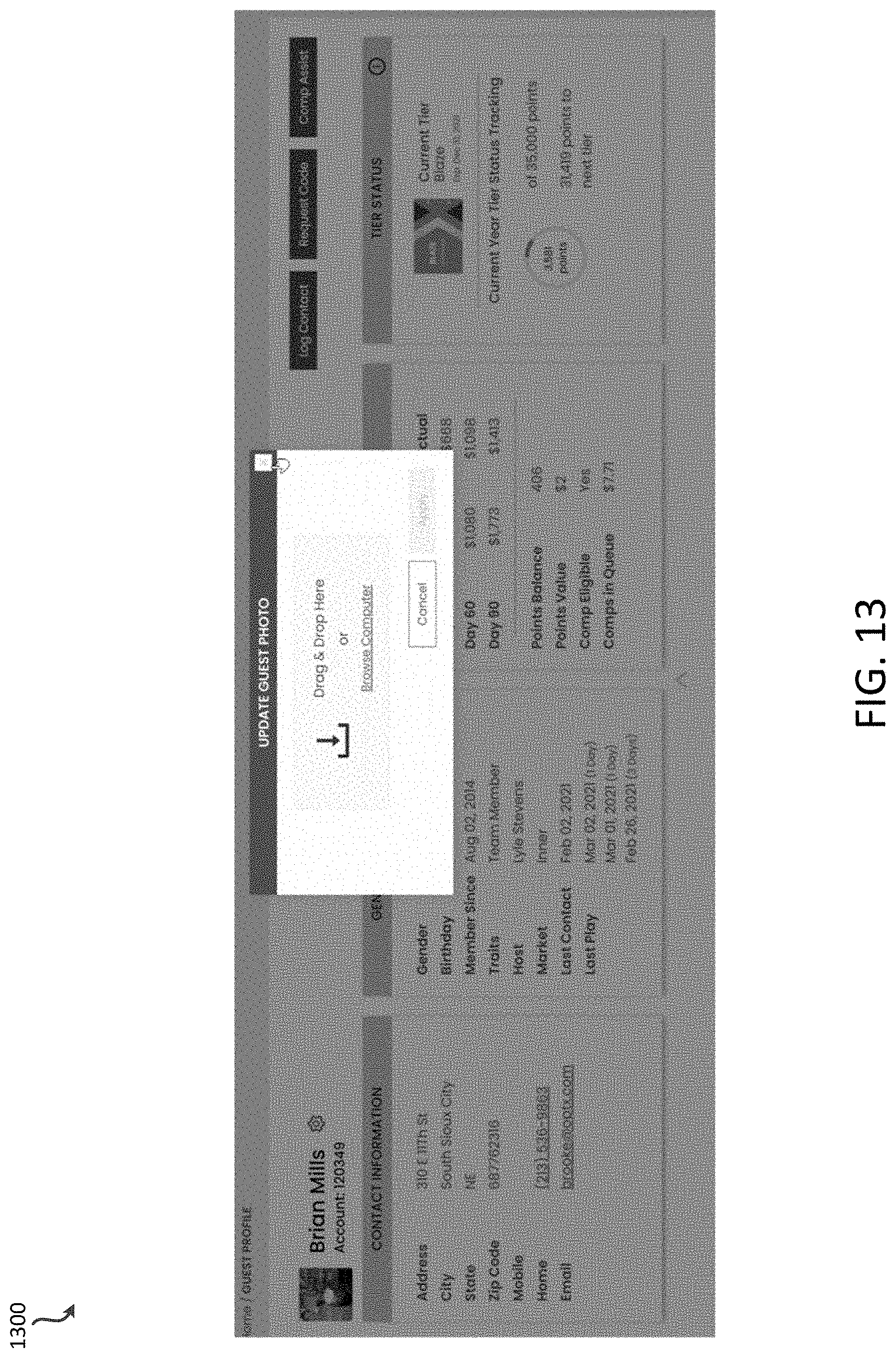 Patent US11783260 Figure 13 – Systems and methods for managing actions associated with assets of a service business