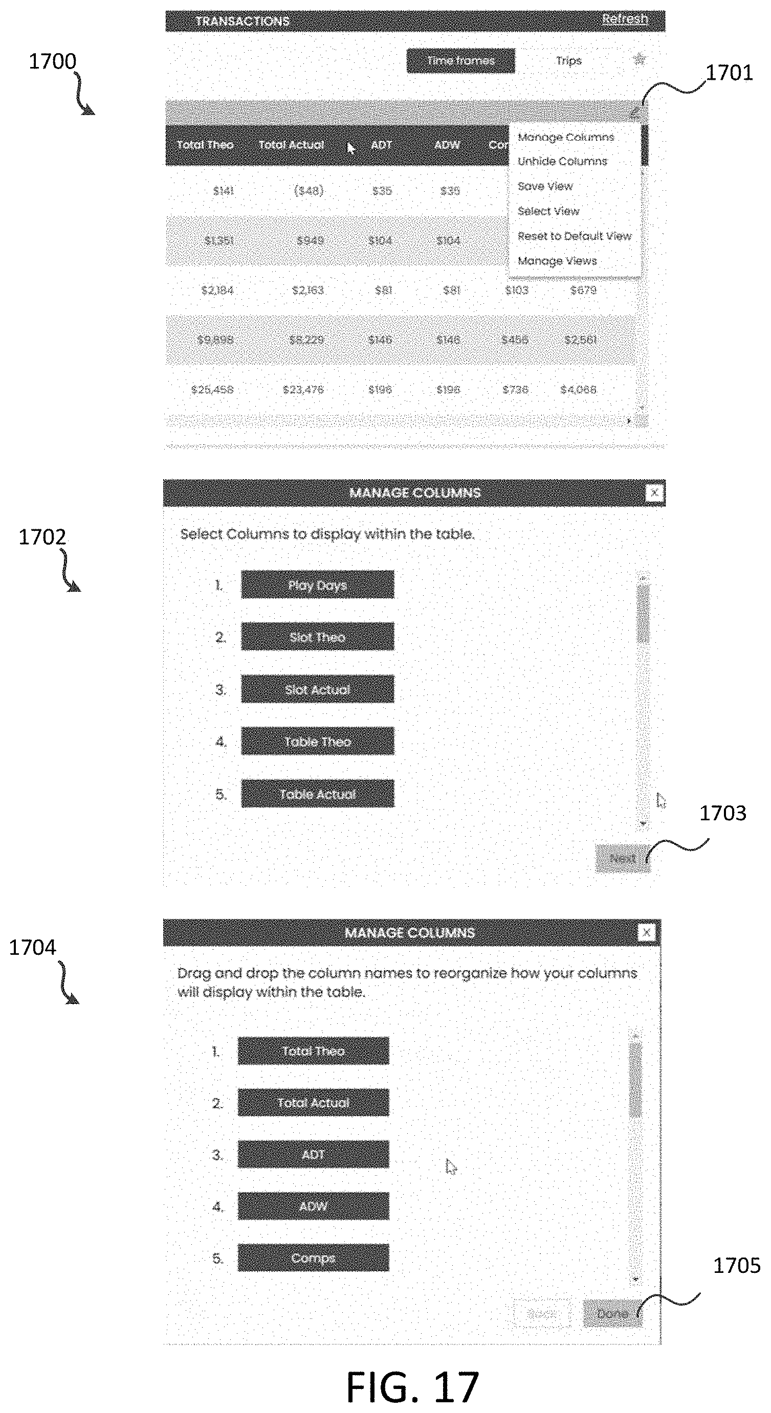 Patent US11783260 Figure 17 – Systems and methods for managing actions associated with assets of a service business