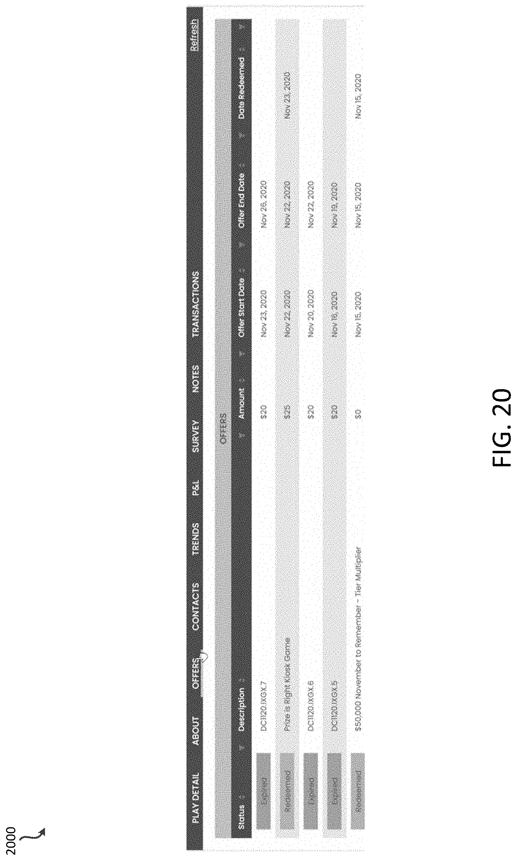 Patent US11783260 Figure 20 – Systems and methods for managing actions associated with assets of a service business