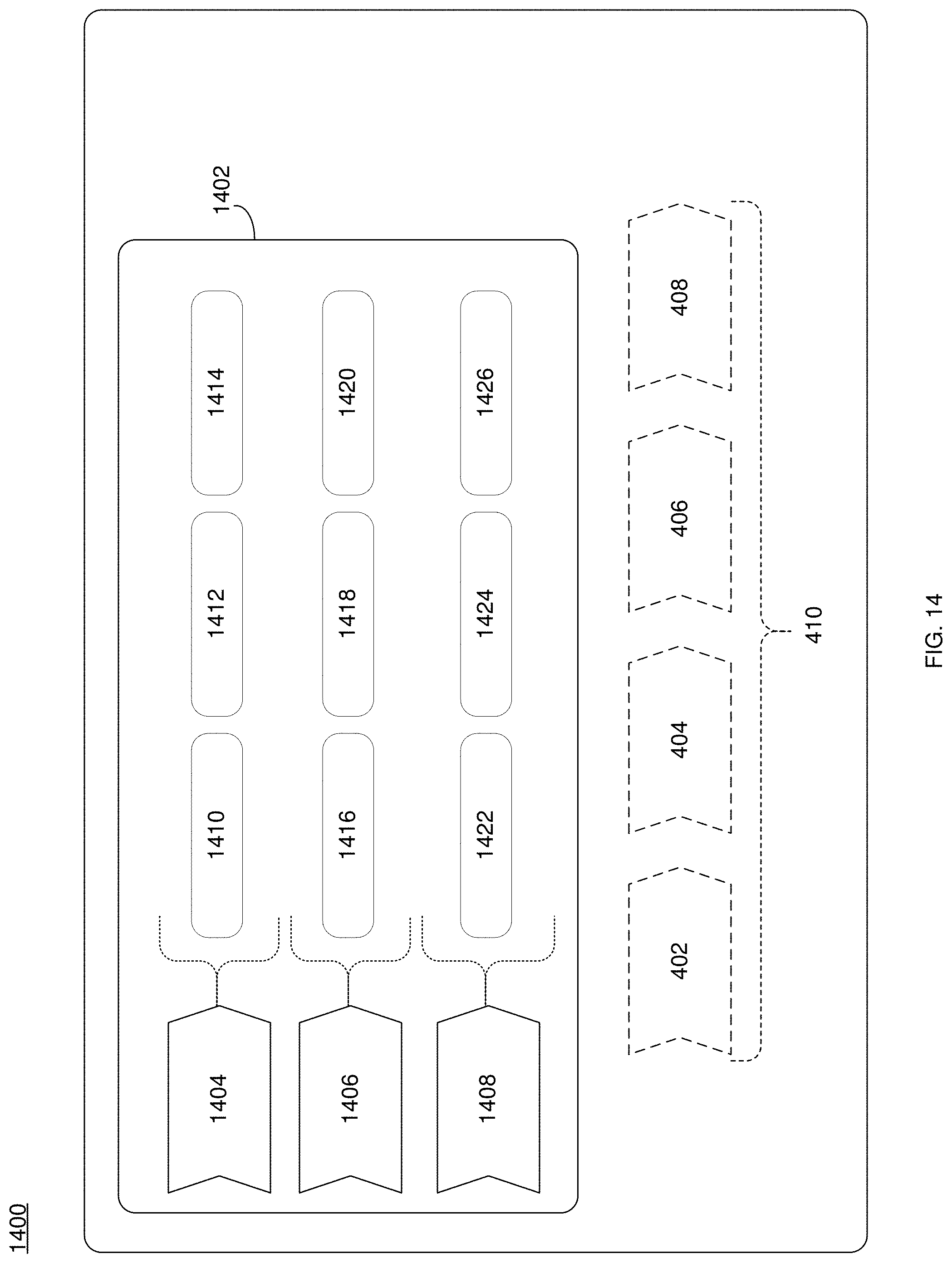 Patent US11783261 Figure 14 – Change management system and method