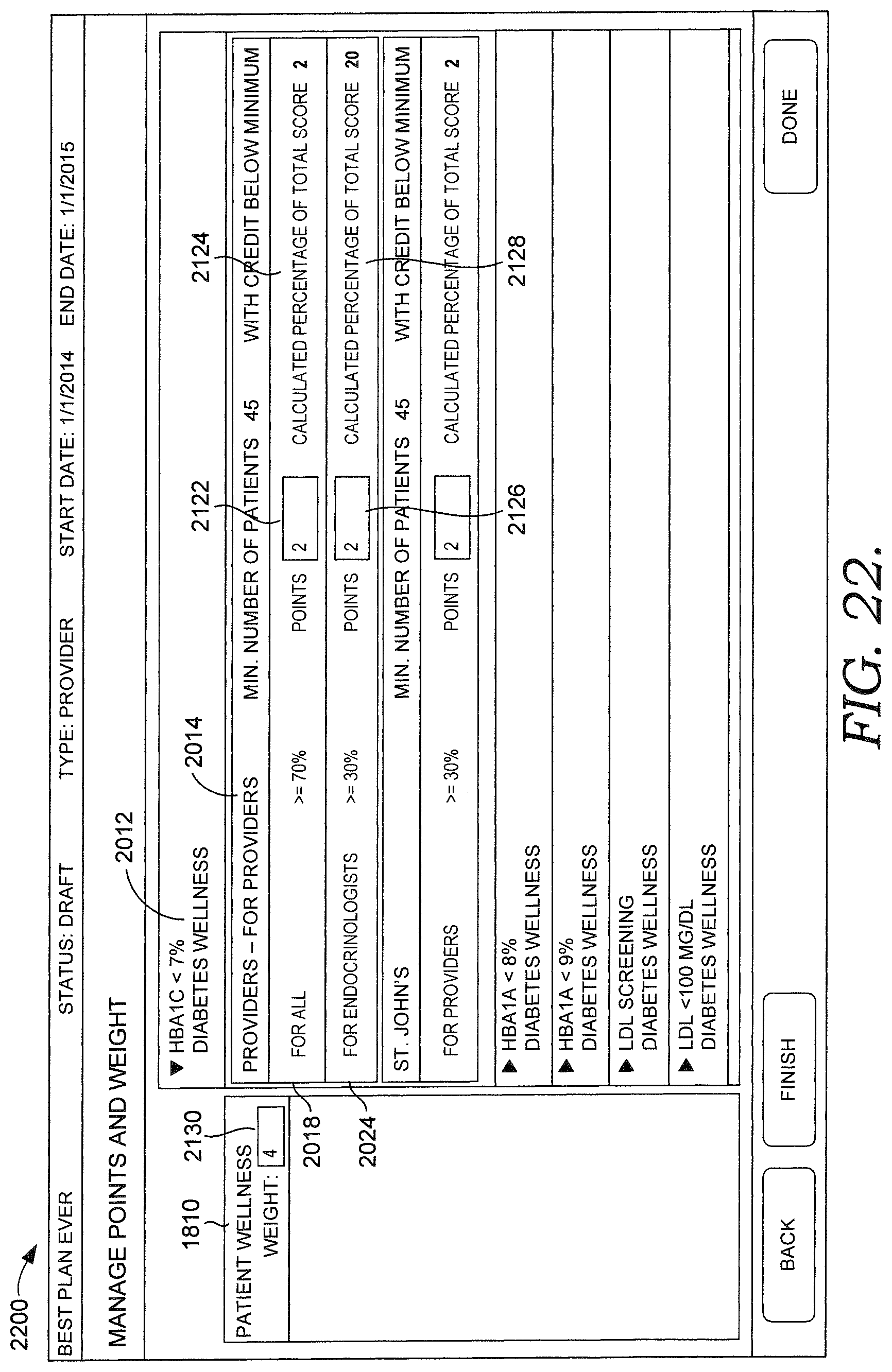 Patent US11783265 Figure 20 – Score cards