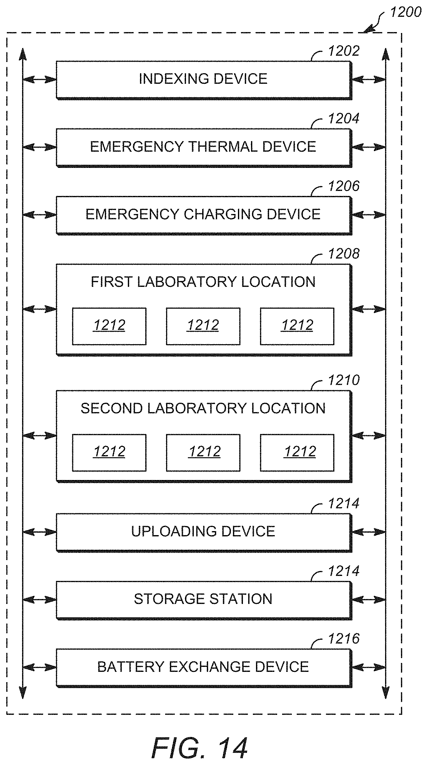 Patent US11783273 Figure 16 – System and method for receiving and delivering a medical package