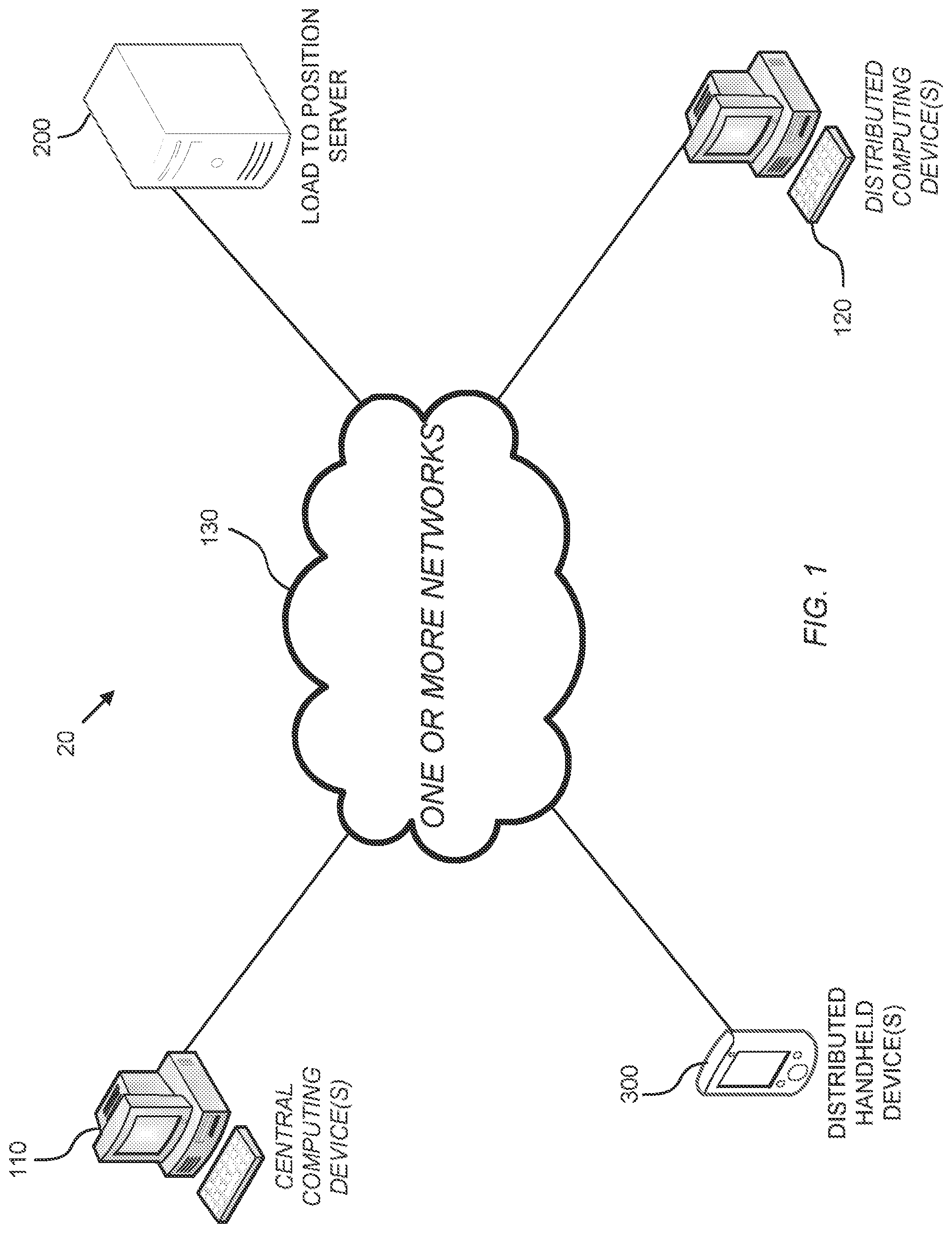 Patent US11783275 Figure 1 – Systems, methods, and computer program products for providing real-time validation of container loading and positioning data