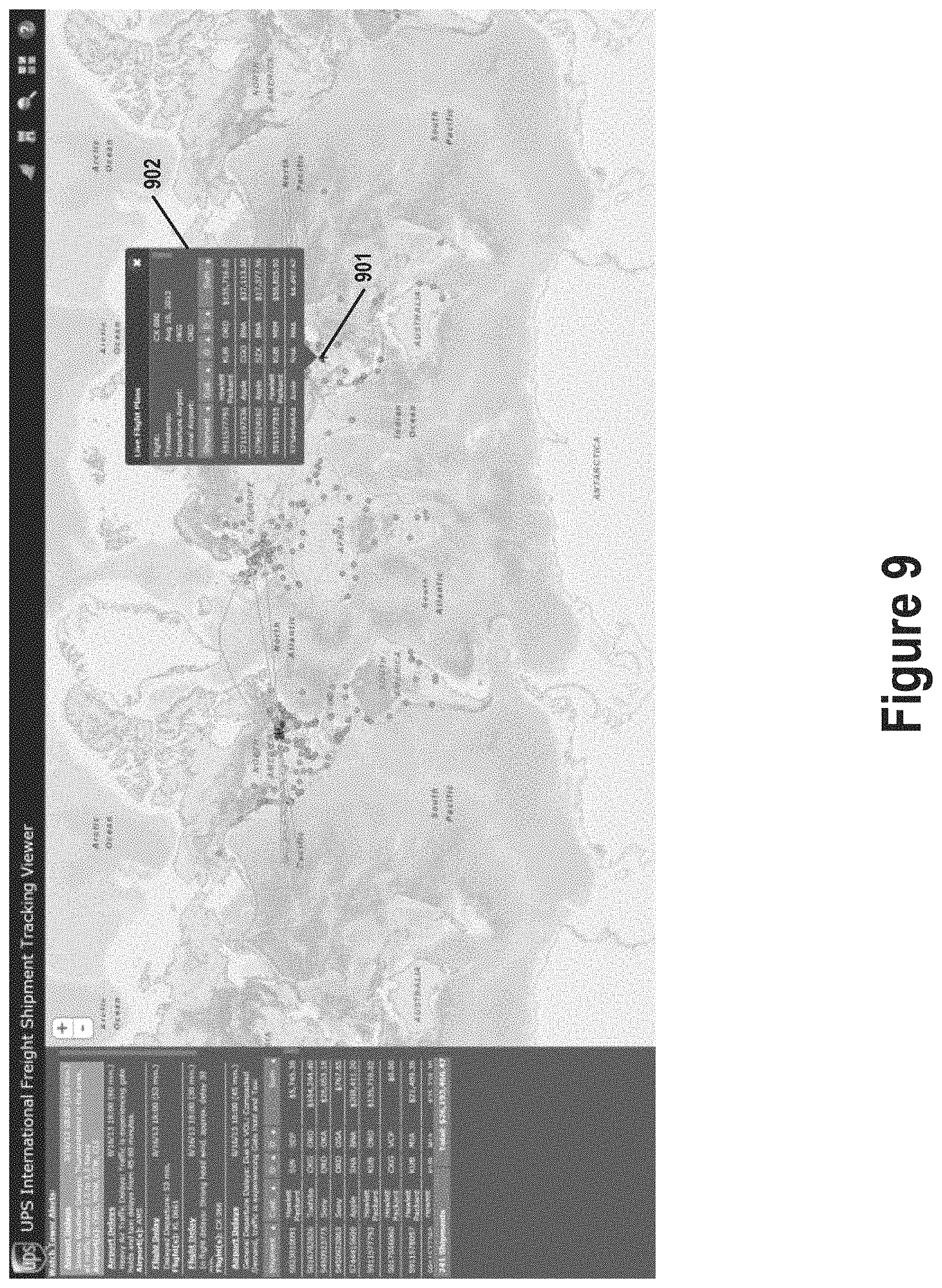 Patent US11783276 Figure 8 – Concepts for monitoring shipments