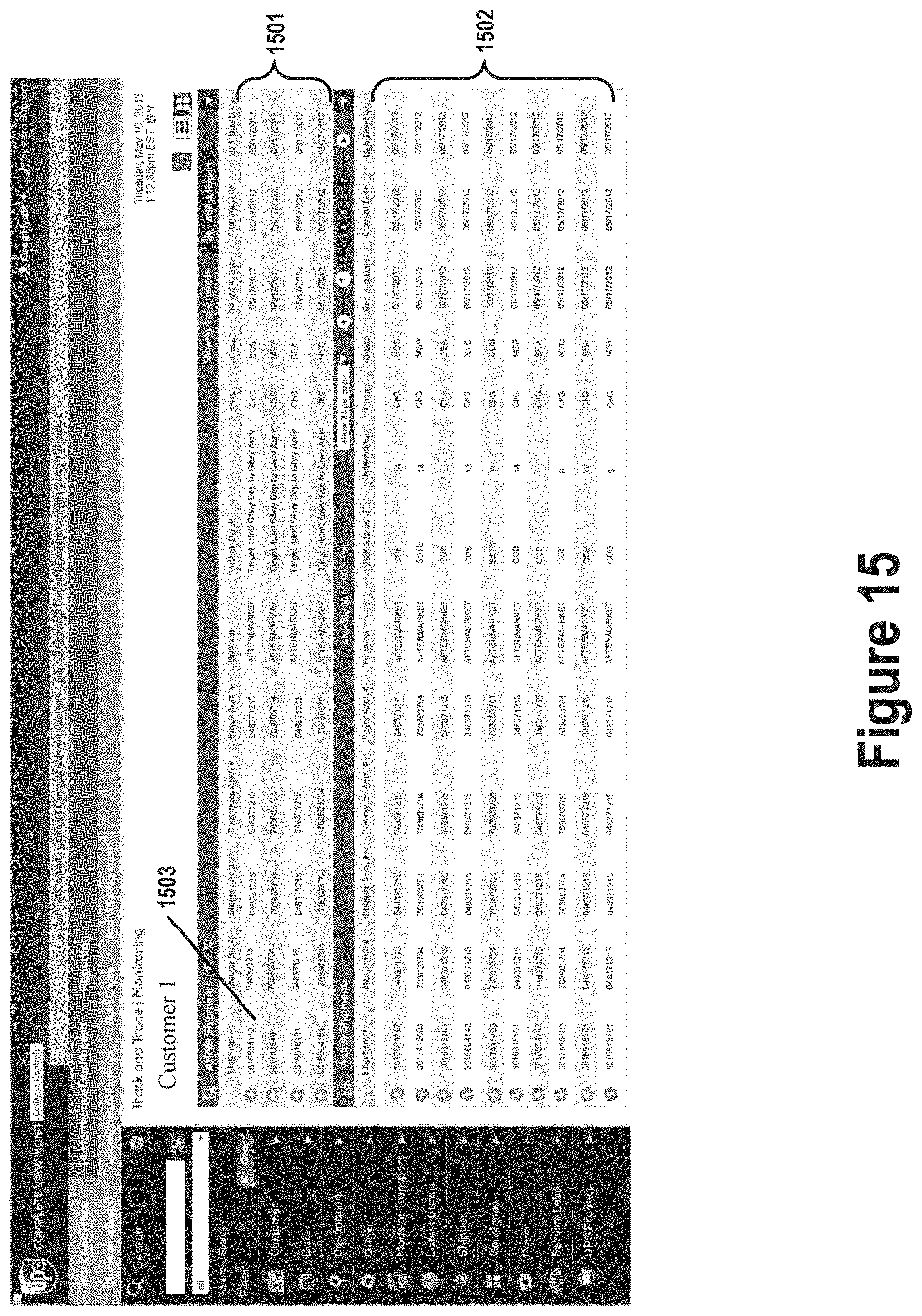 Patent US11783276 Figure 14 – Concepts for monitoring shipments