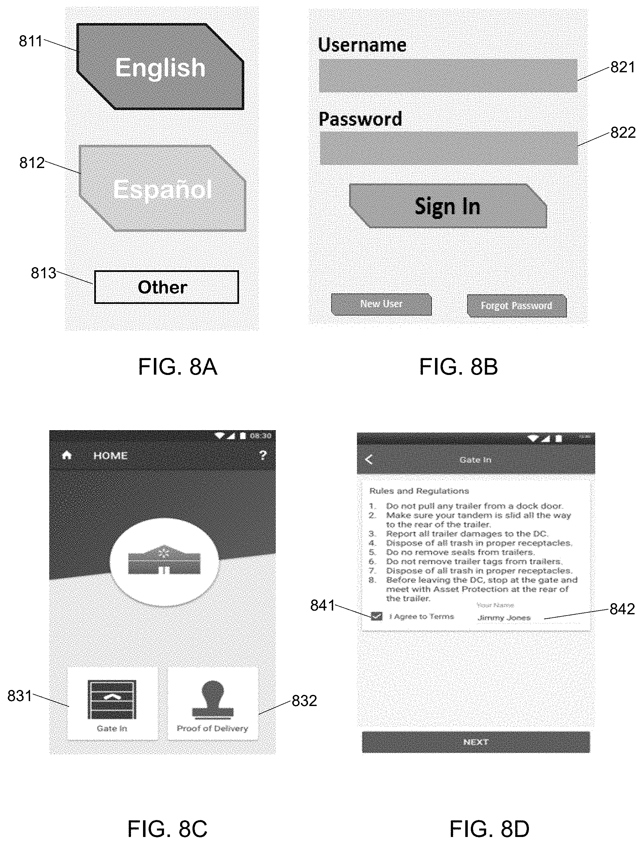 Patent US11783285 Figure 12 – Yard management system