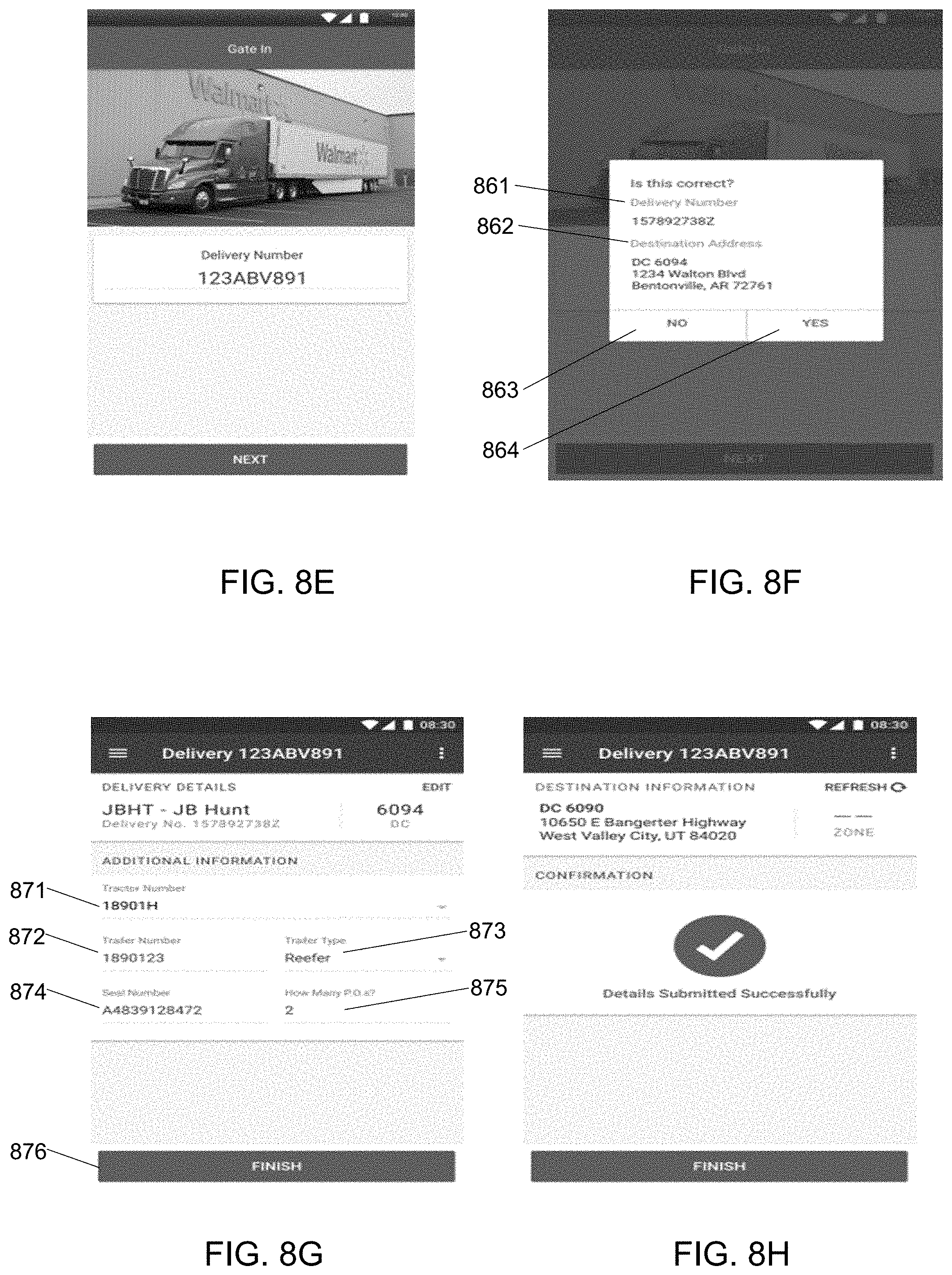 Patent US11783285 Figure 13 – Yard management system