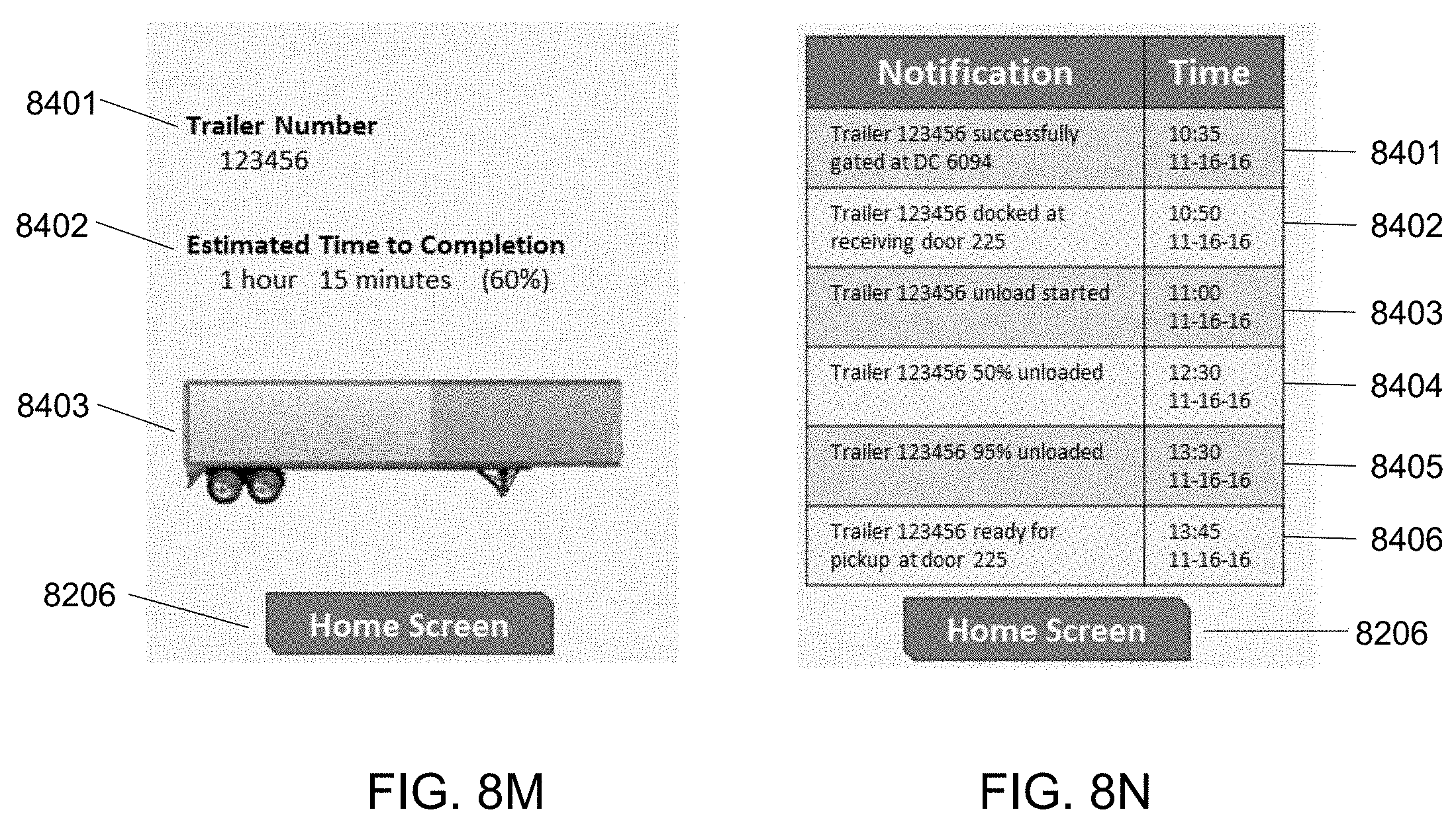 Patent US11783285 Figure 15 – Yard management system