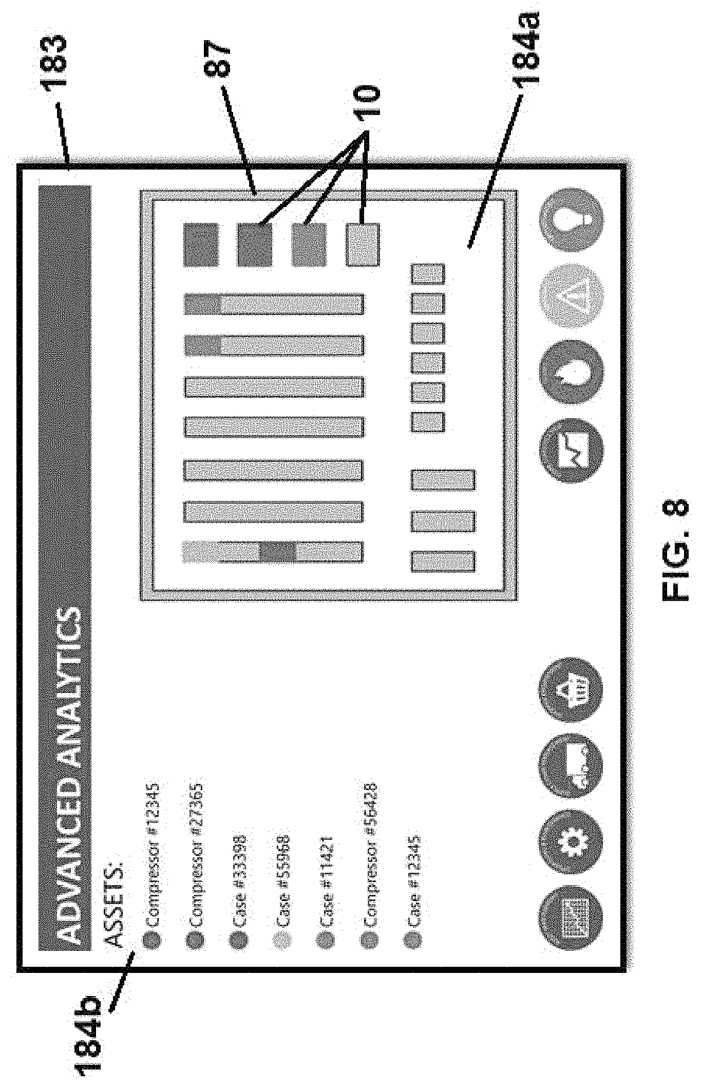 Patent US11783286 Figure 8 – Food display system integrating retailer services with consumer engagement