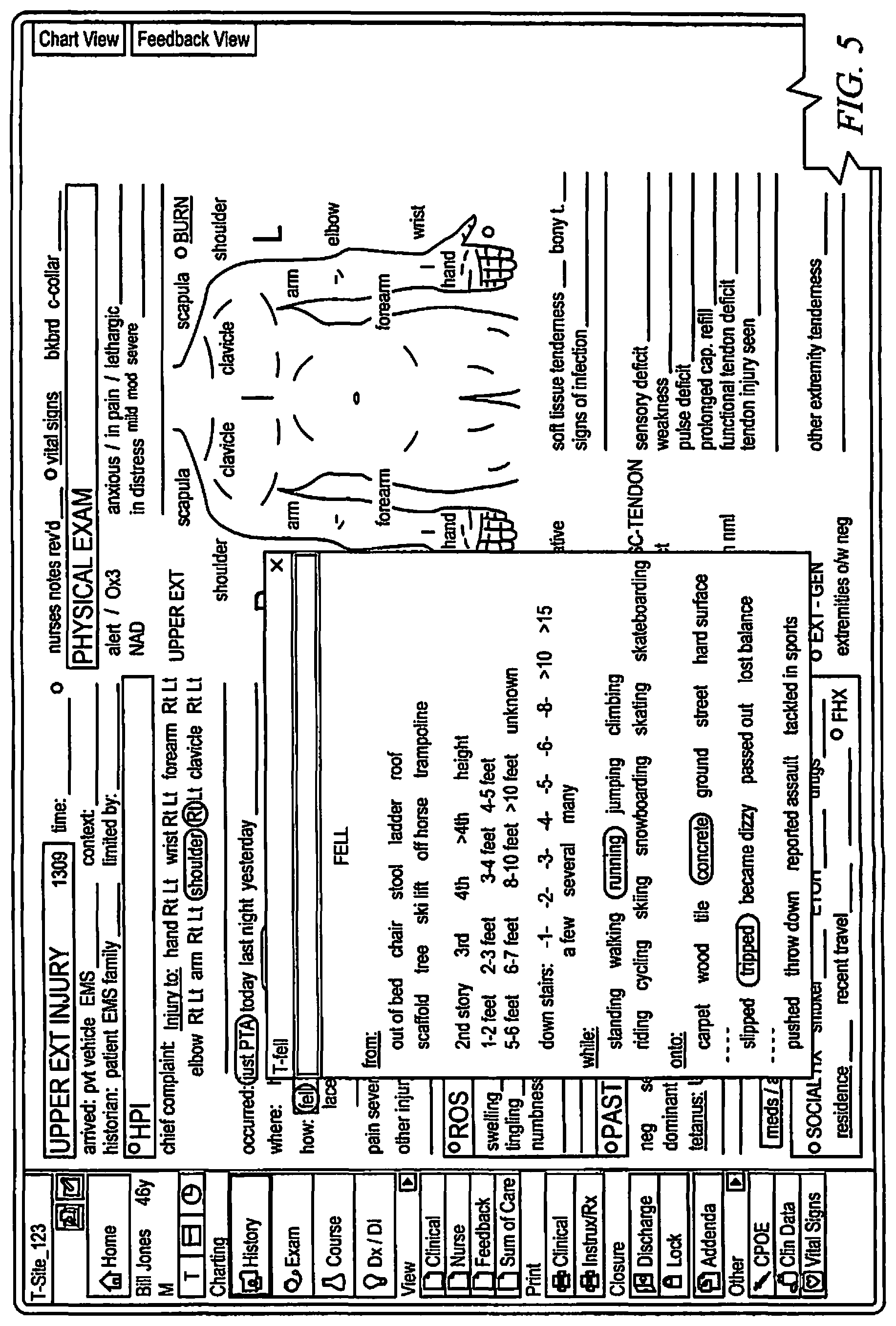 Patent US11783291 Figure 5 – Systems and methods for coding data from a medical encounter