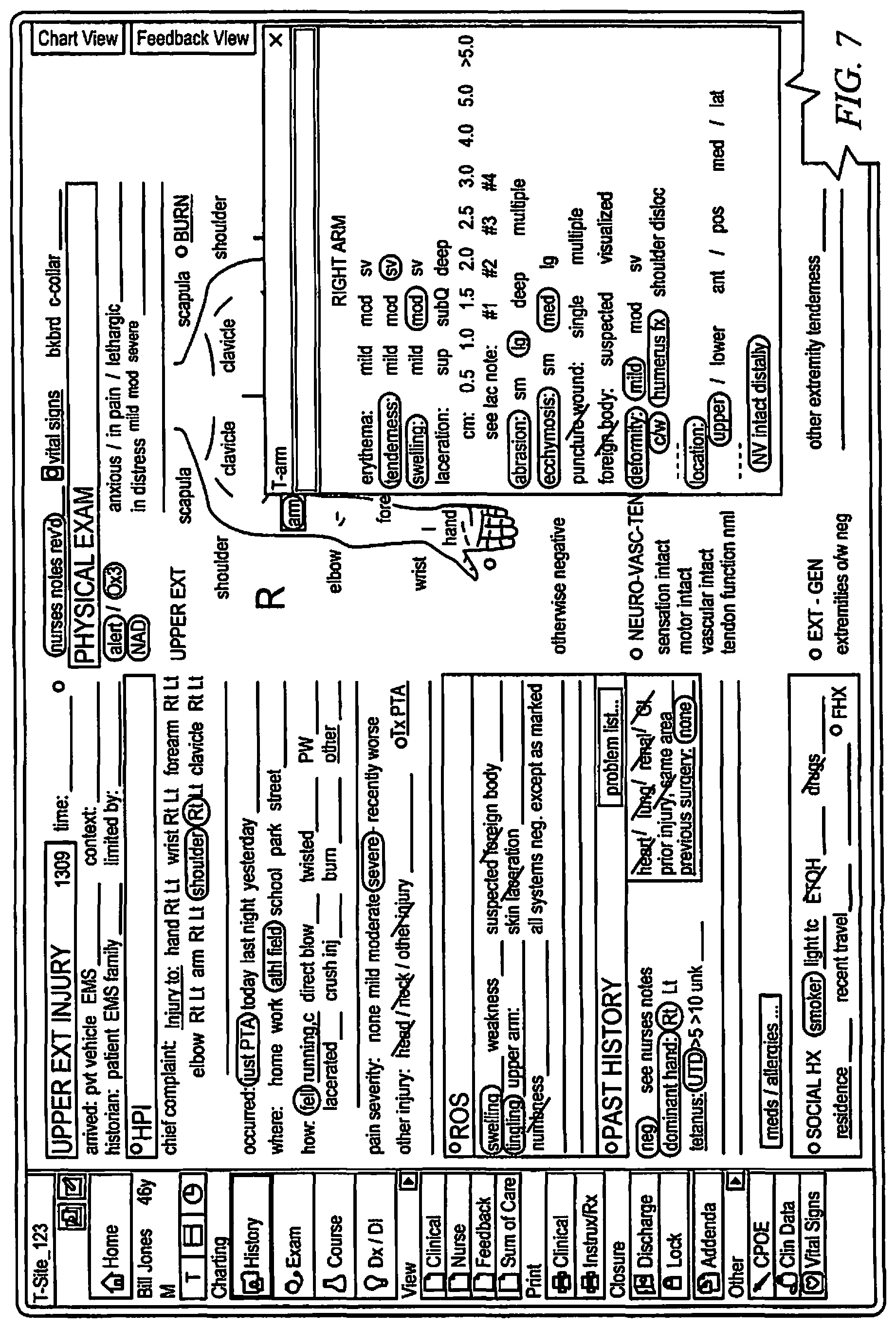 Patent US11783291 Figure 7 – Systems and methods for coding data from a medical encounter