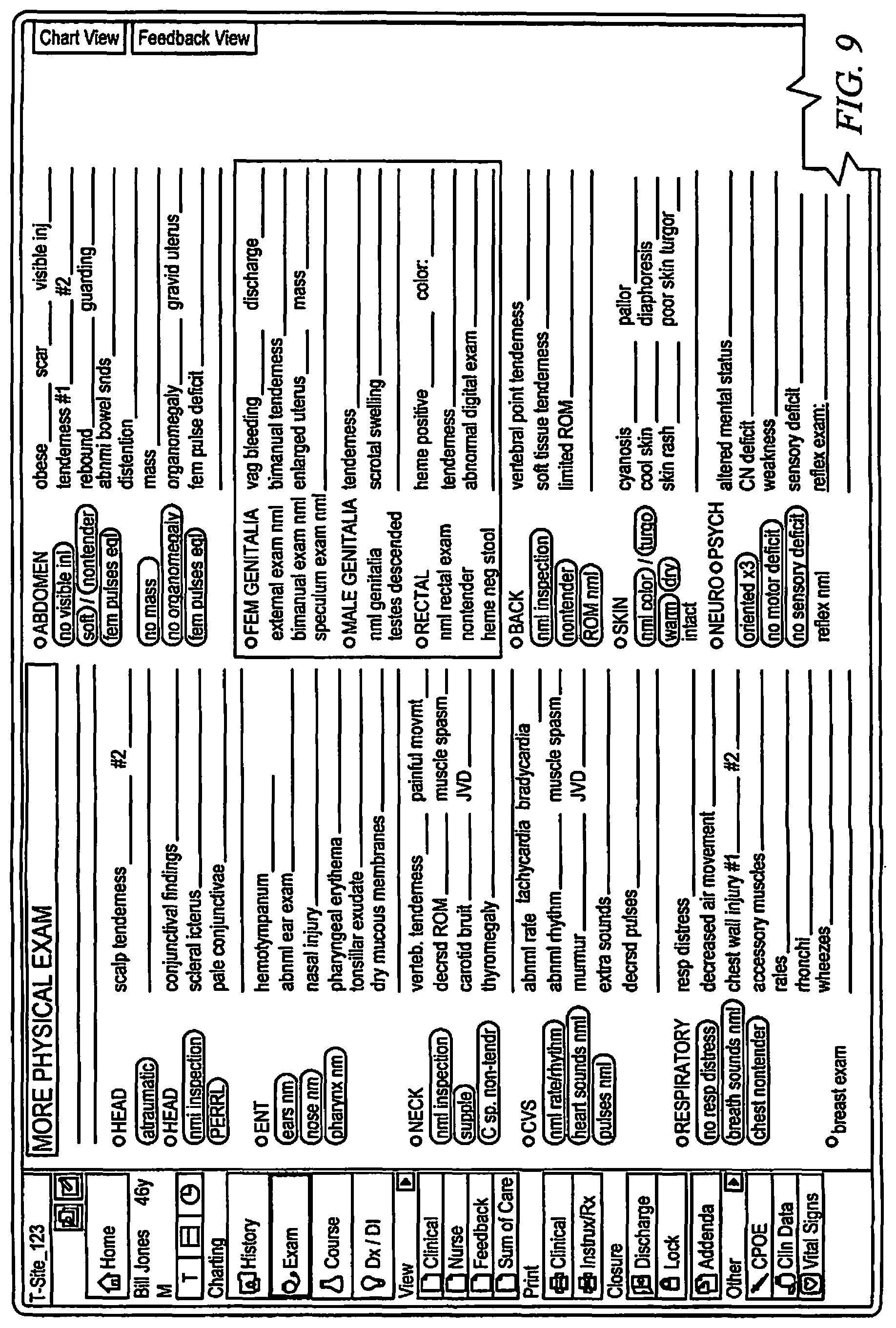 Patent US11783291 Figure 9 – Systems and methods for coding data from a medical encounter
