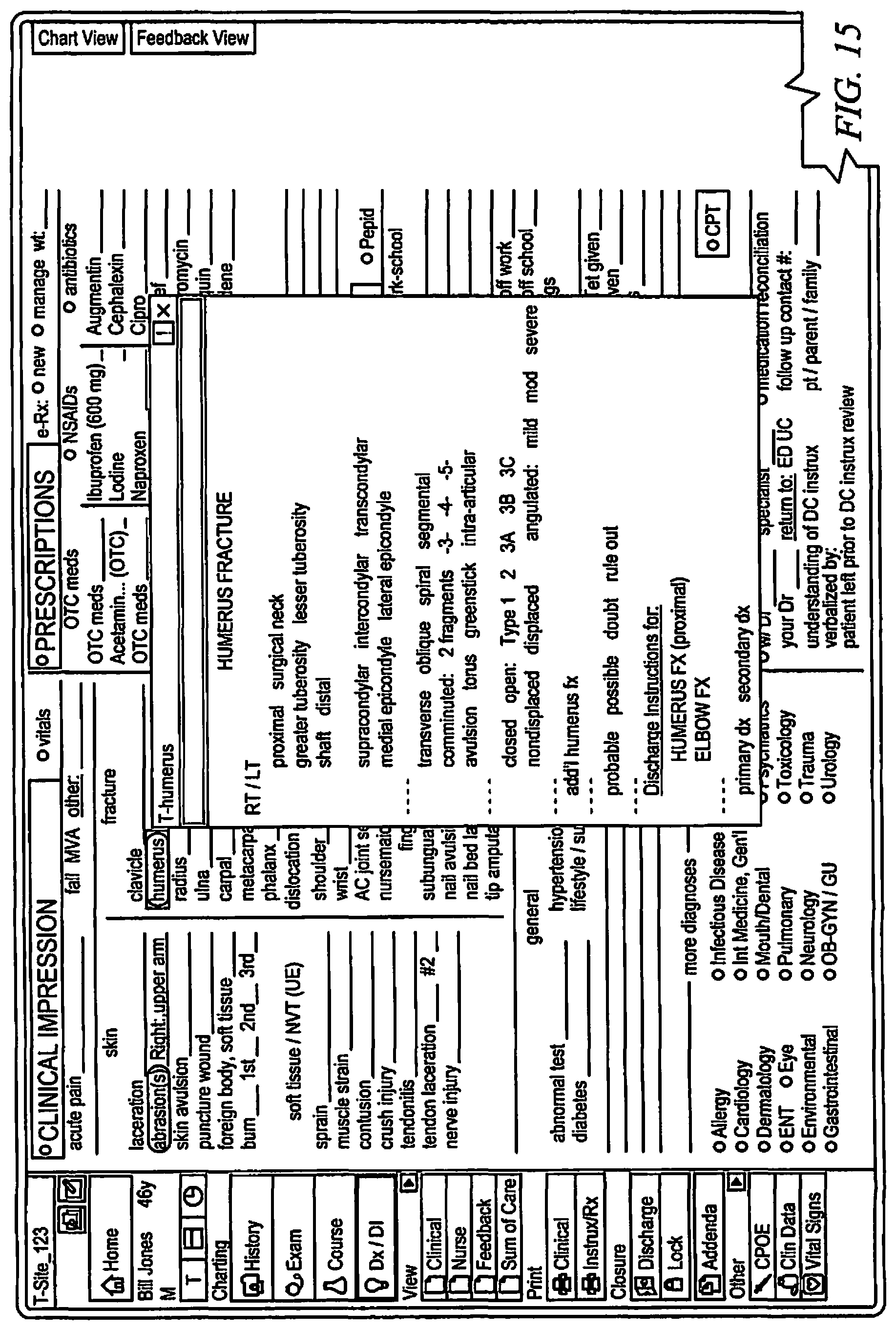 Patent US11783291 Figure 15 – Systems and methods for coding data from a medical encounter