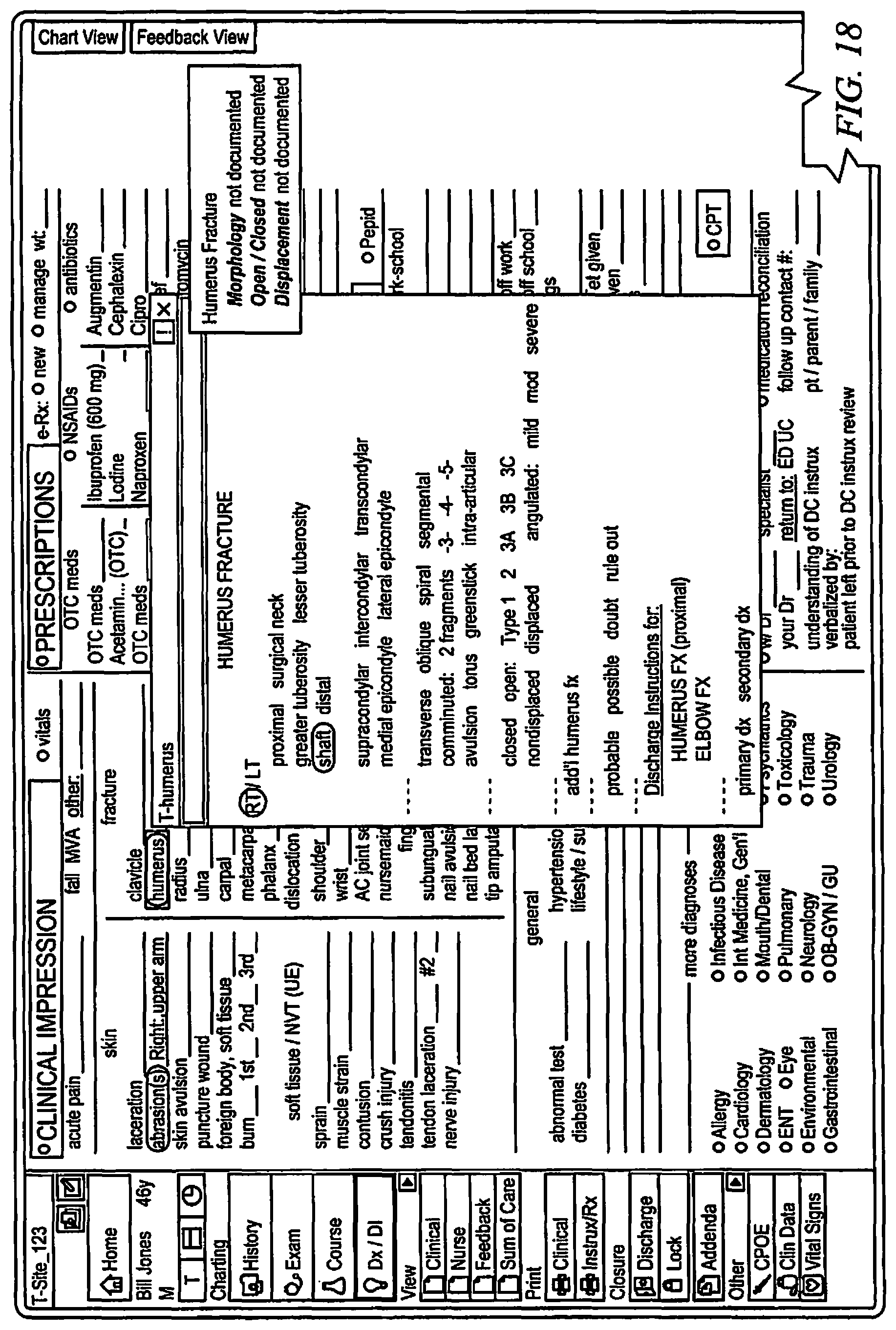 Patent US11783291 Figure 18 – Systems and methods for coding data from a medical encounter