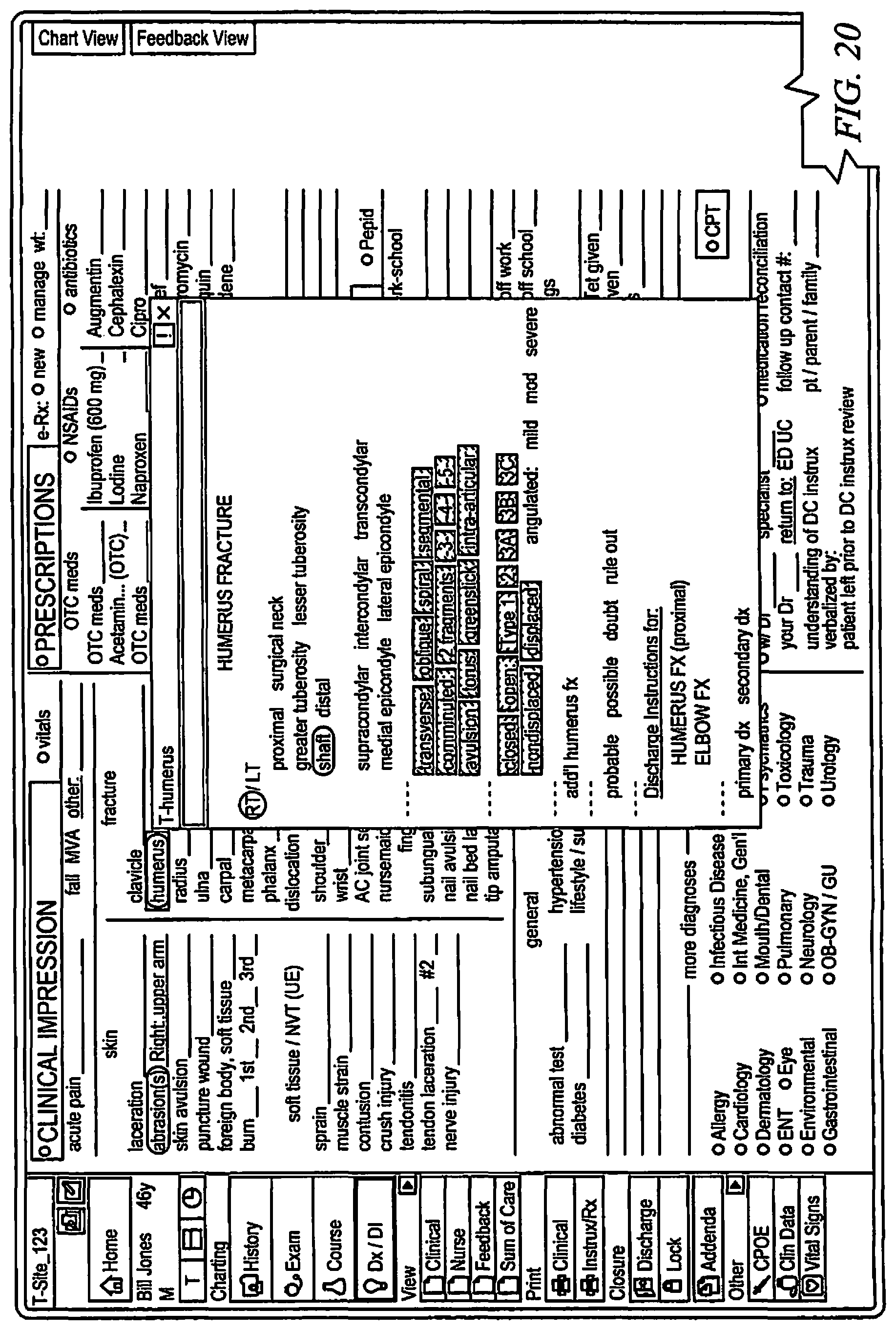Patent US11783291 Figure 20 – Systems and methods for coding data from a medical encounter
