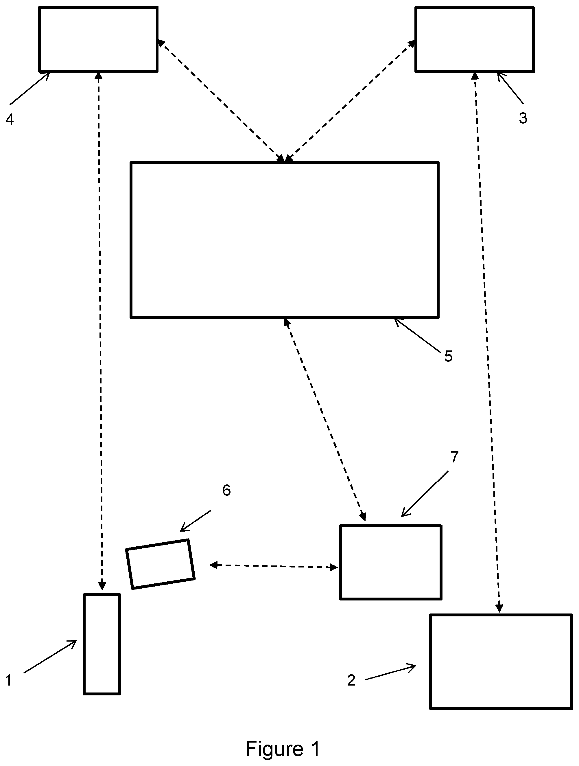 Patent US11783315 Figure 1 – Transaction system architecture and methods