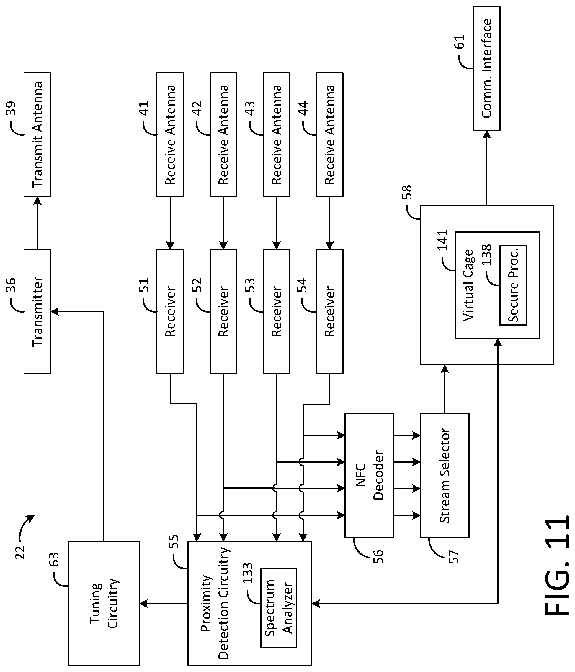 Patent US11783317 Figure 9 – Transaction processing based on device location