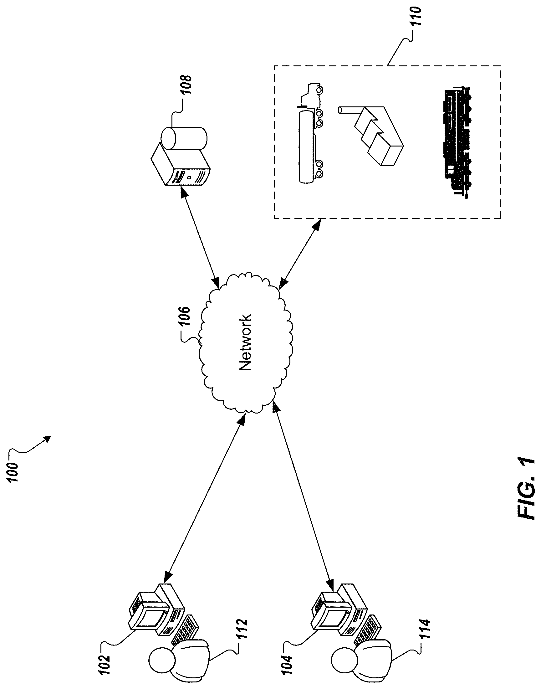 Patent US11783350 Figure 1 – Data analytics system using insight providers