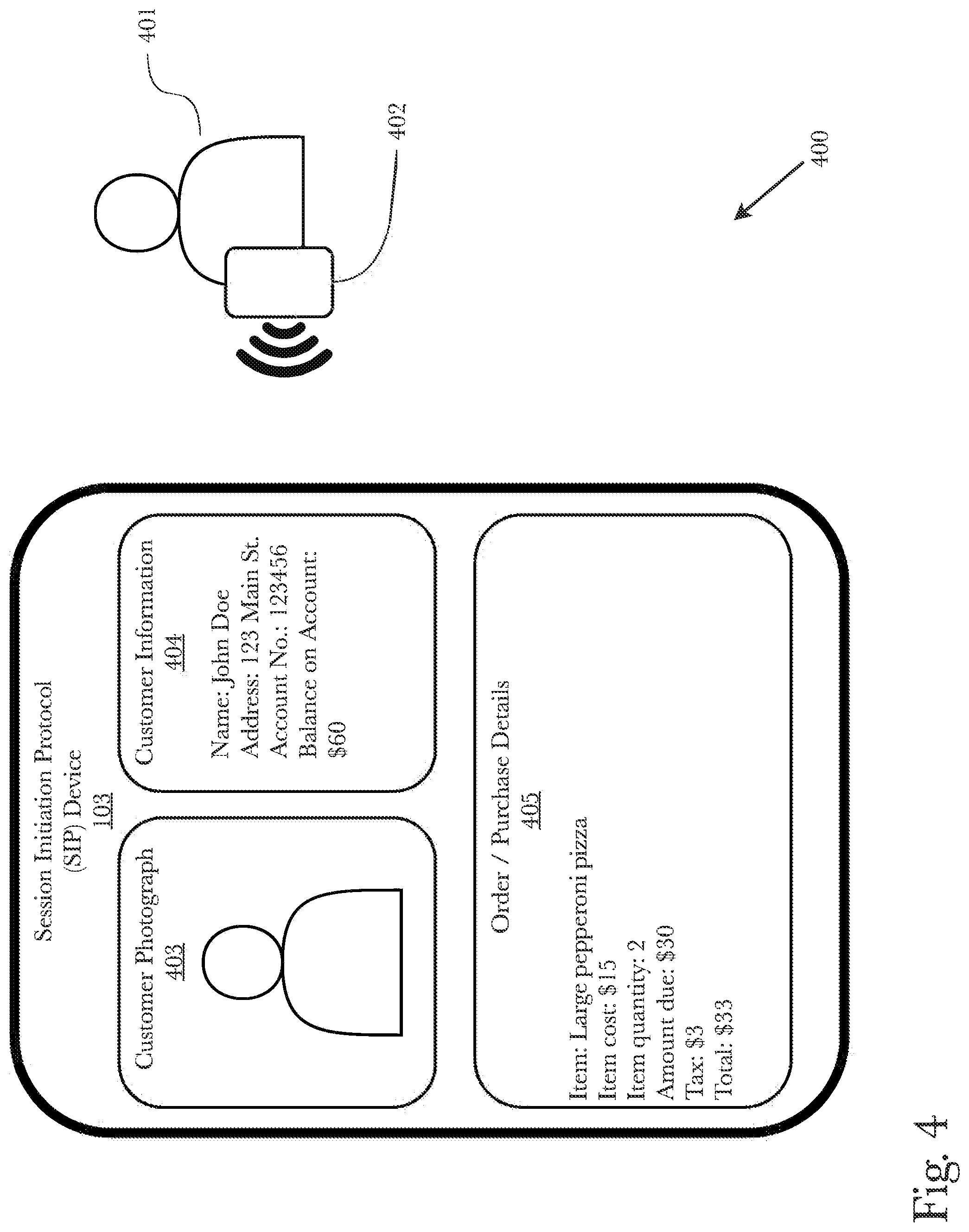 Patent US11783358 Figure 4 – System and method for customer and business referral with a concierge system