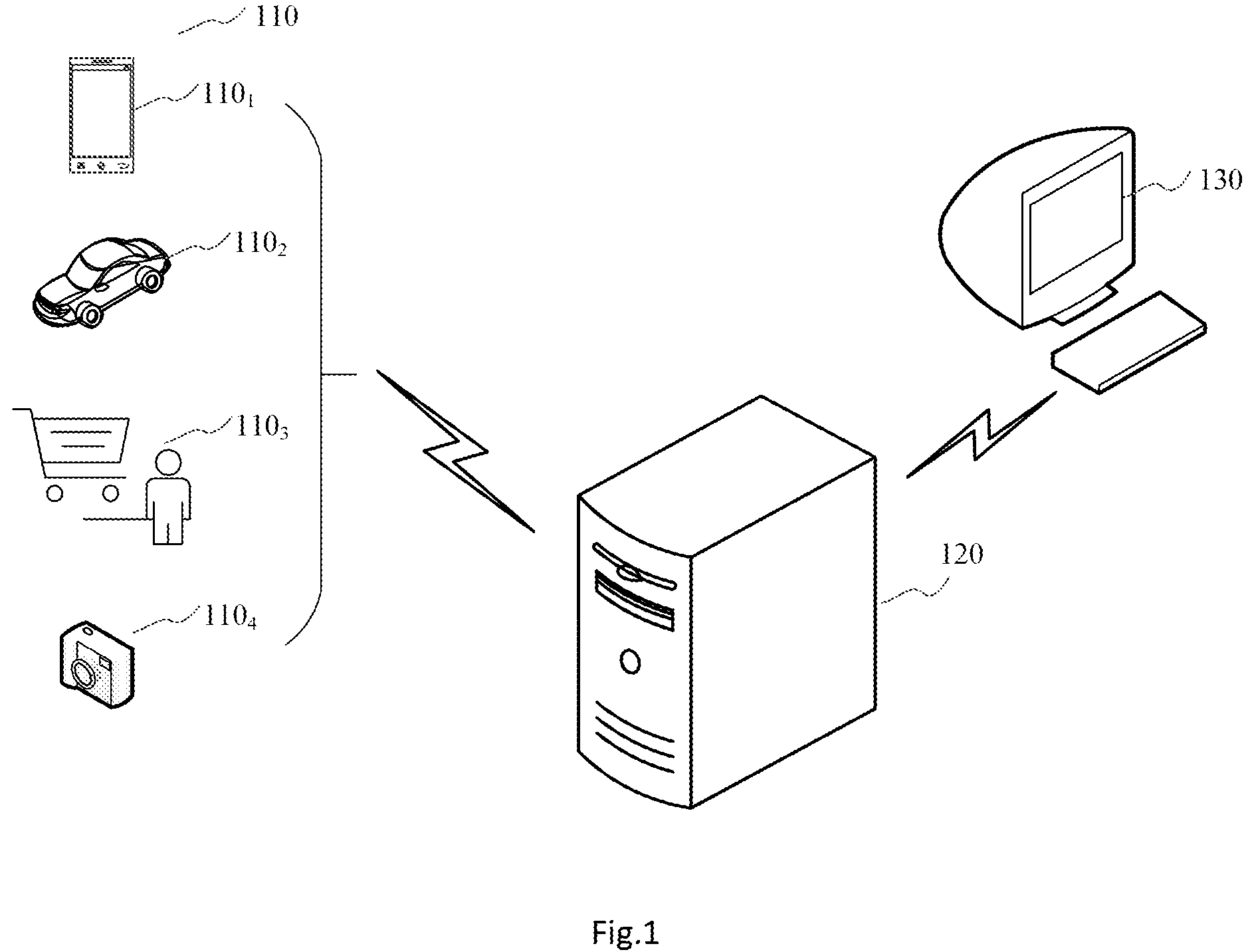 Patent US11783374 — Method and device for providing real-time data service — Figure 1