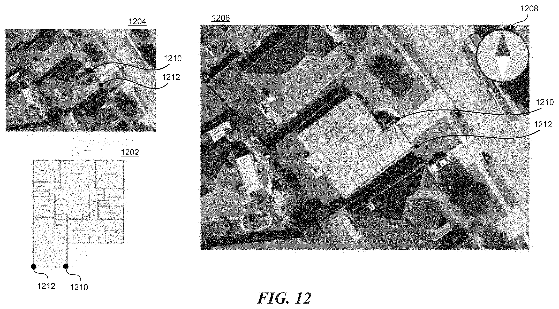 Patent US11783385 Figure 12 – Home valuation using identified exterior and interior features systems and methods