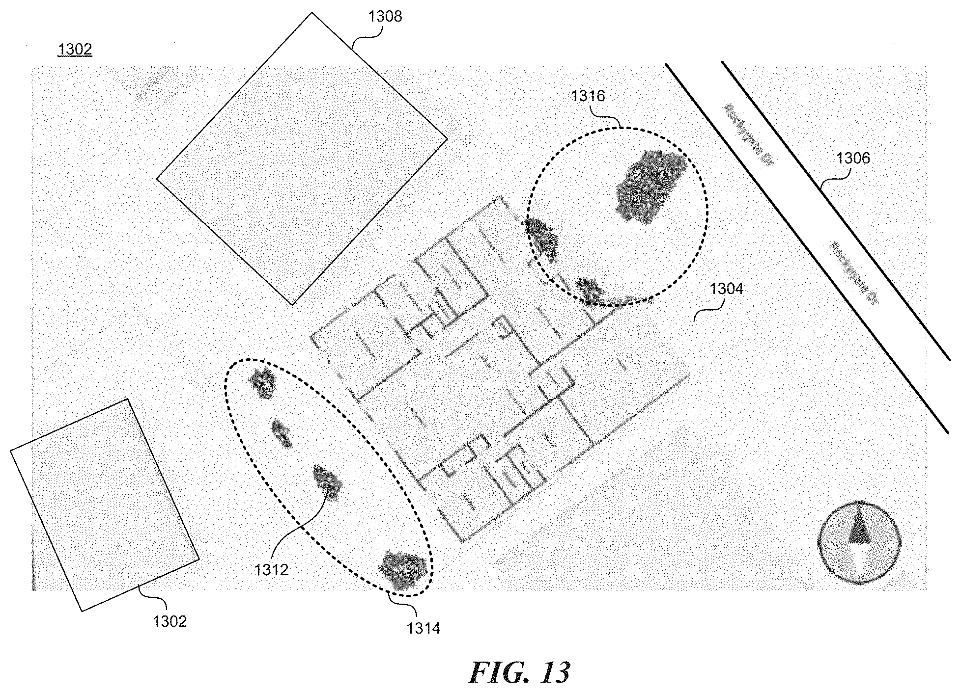 Patent US11783385 Figure 13 – Home valuation using identified exterior and interior features systems and methods