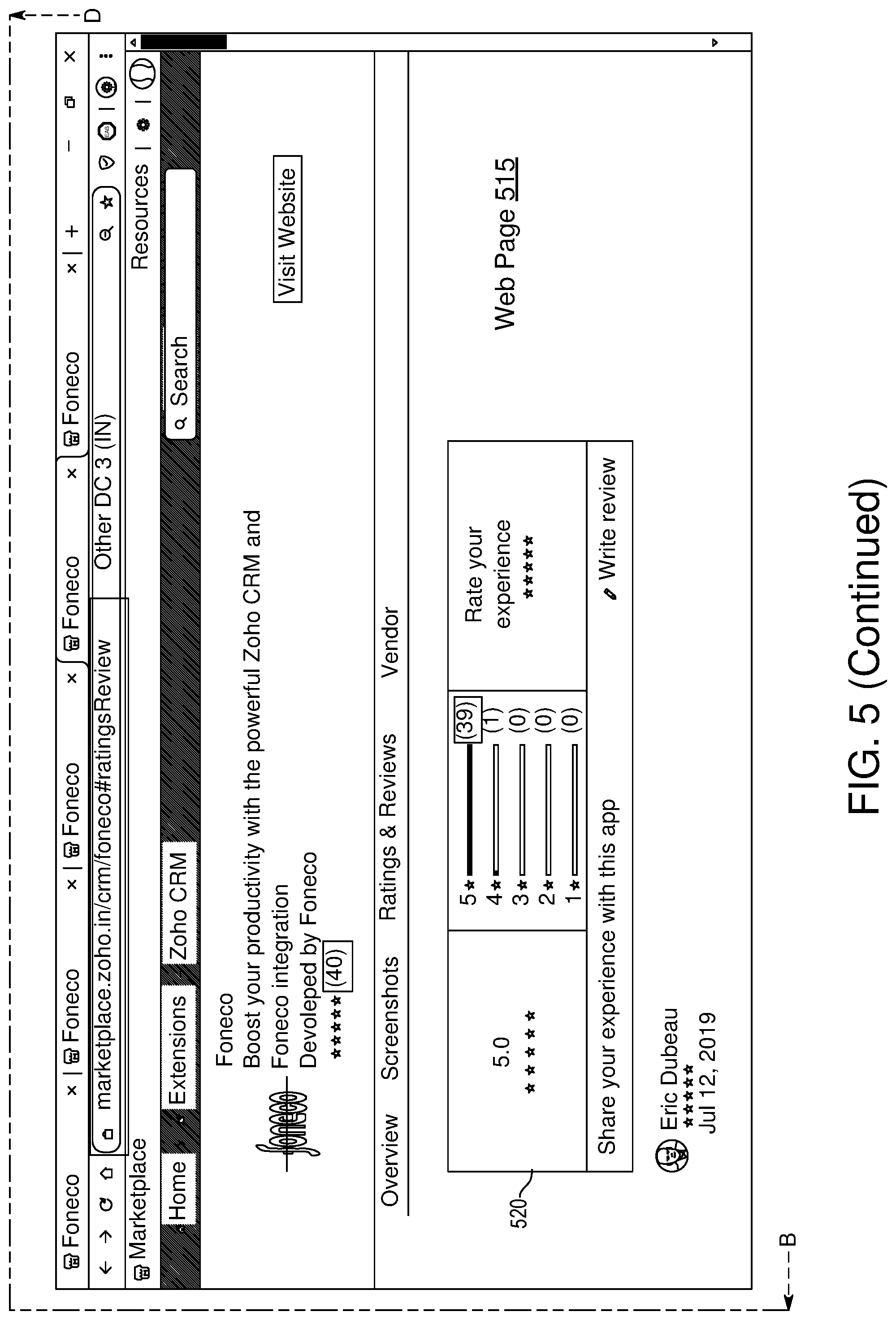 Patent US11783398 Figure 9 – Methods and systems for synchronized cloud marketplace