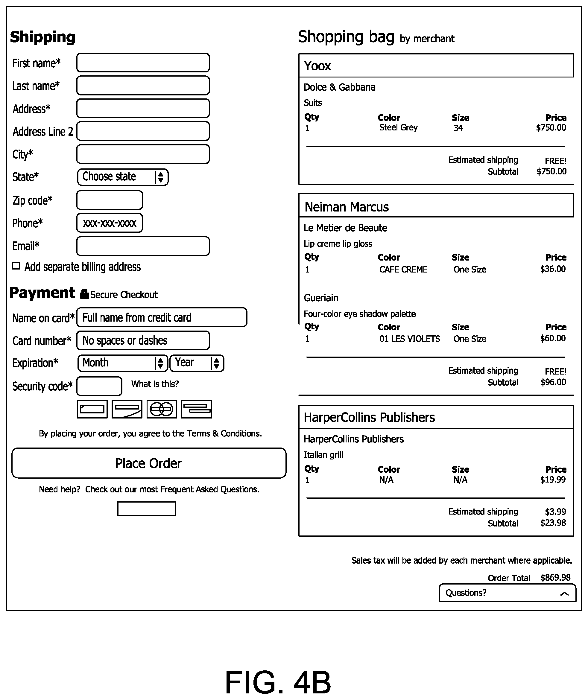 Patent US11783404 Figure 14 – System and method for providing electronic commerce data
