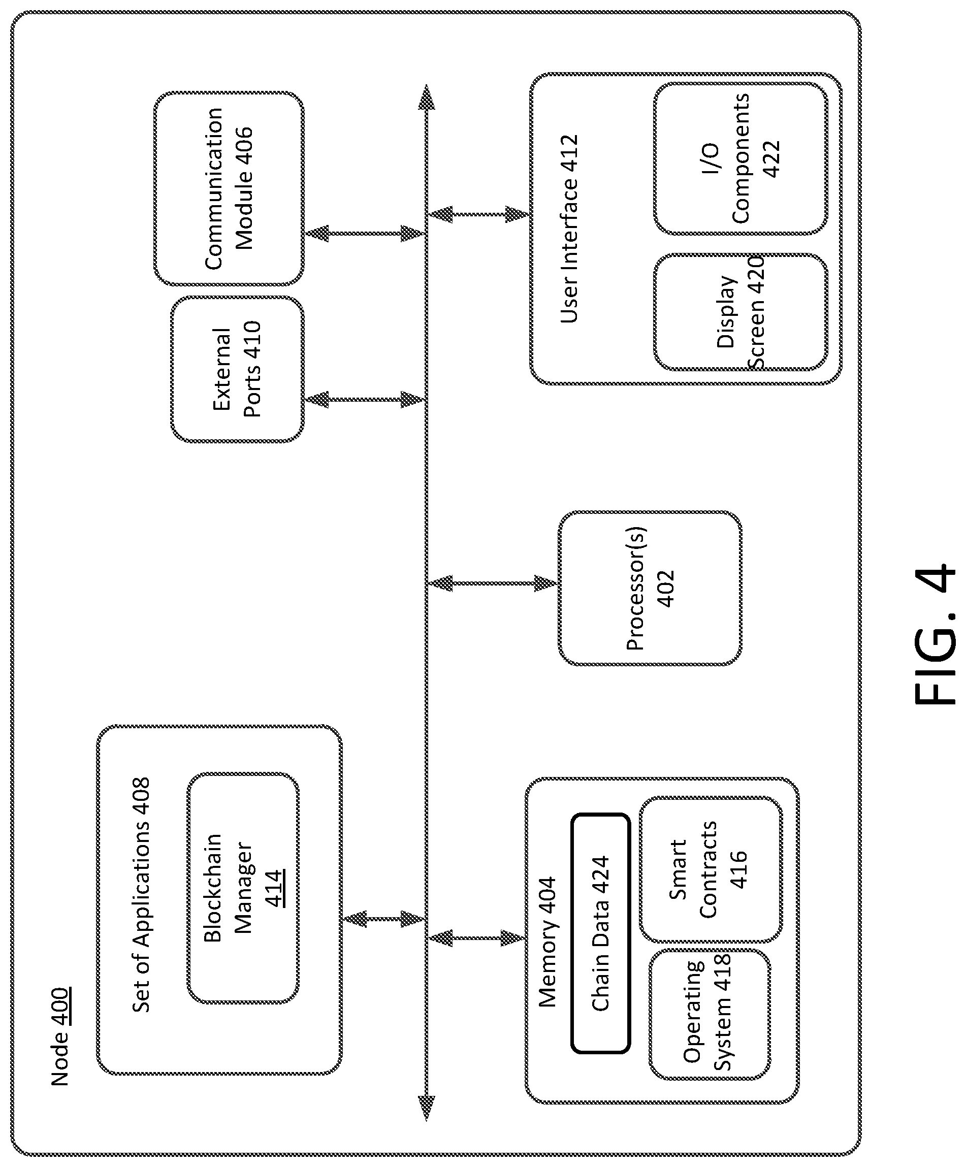 Patent US11783425 Figure 4 – Blockchain subrogation payments