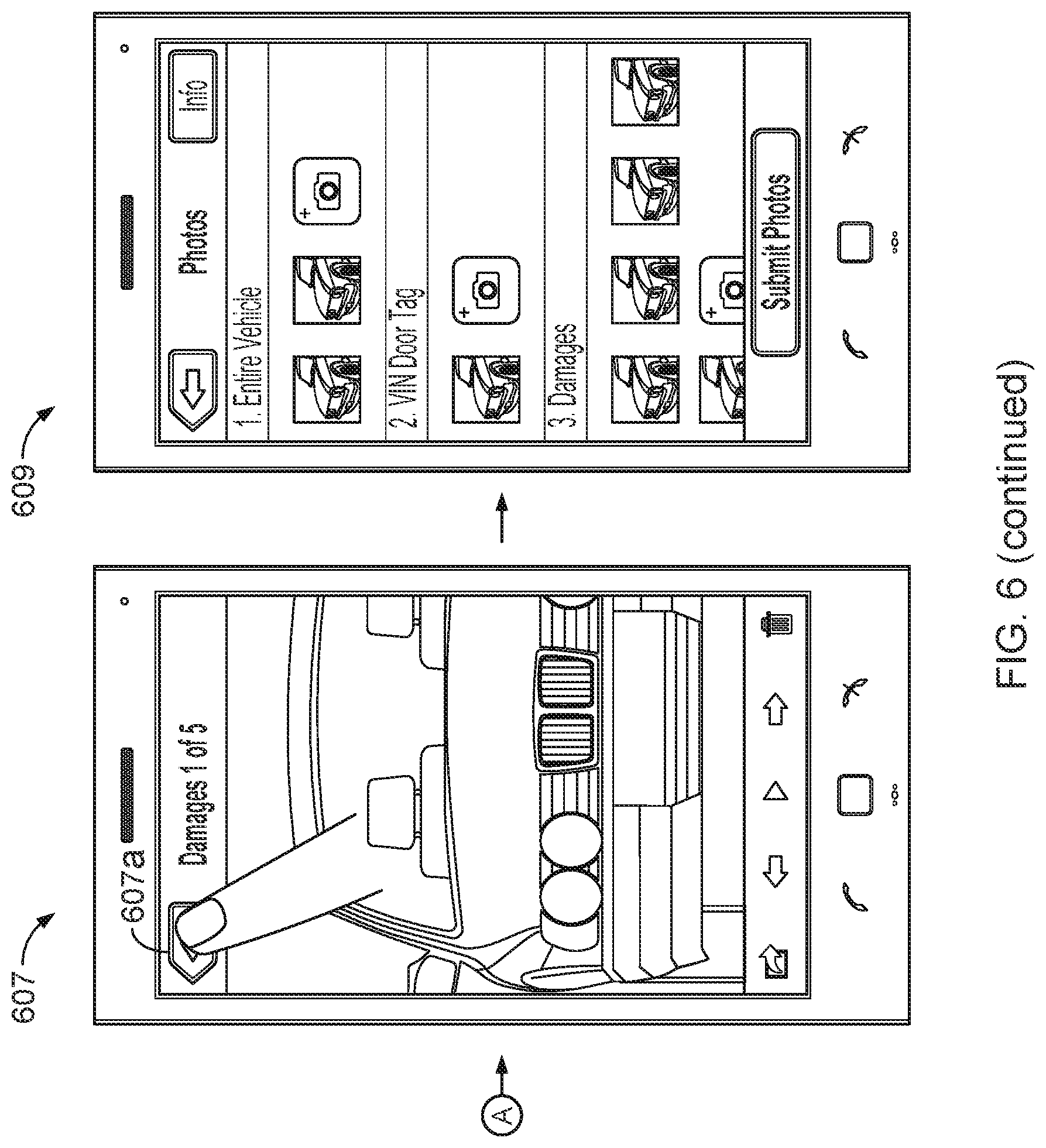 Patent US11783428 Figure 9 – Agent-facilitated claims damage estimation