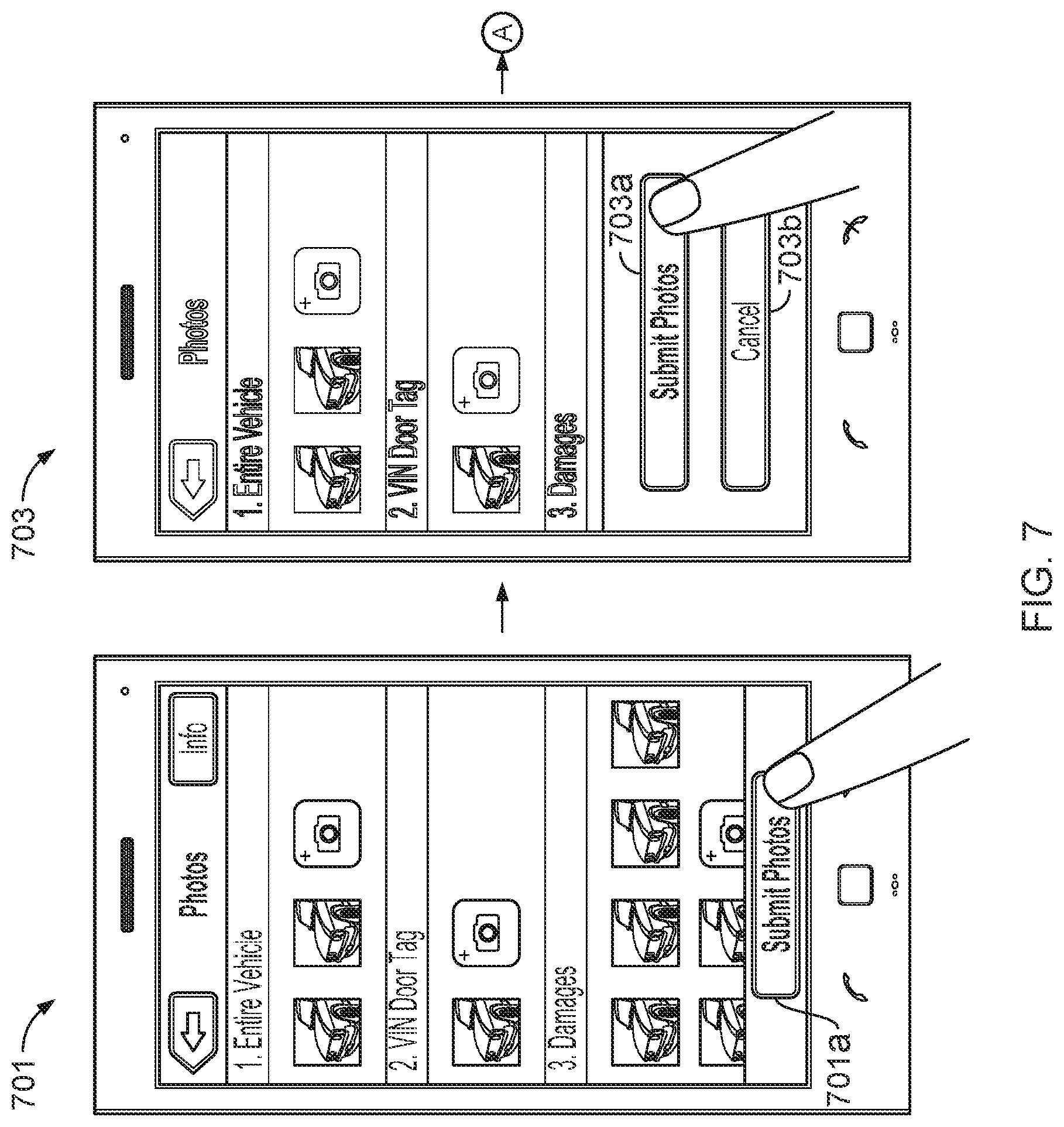 Patent US11783428 Figure 10 – Agent-facilitated claims damage estimation