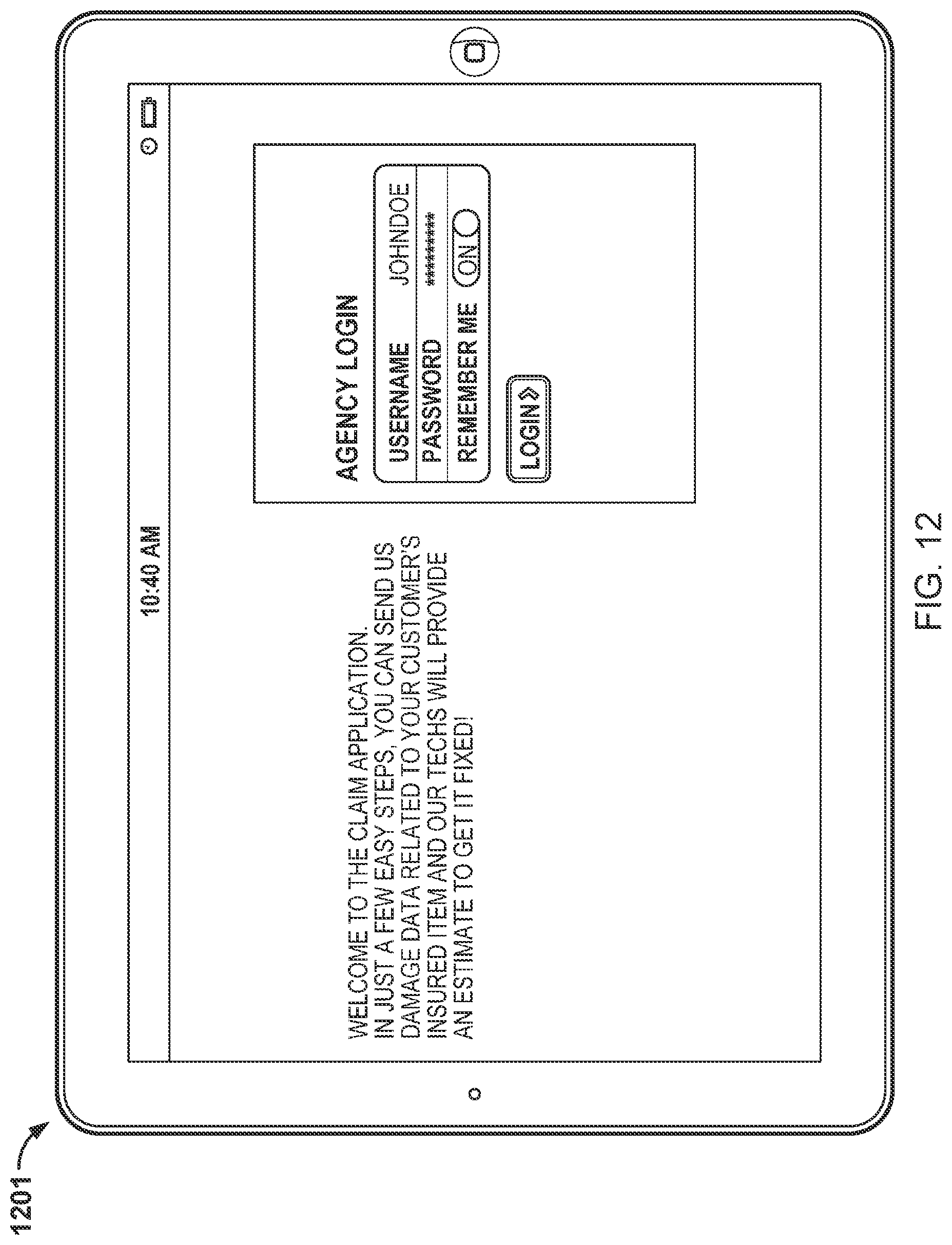 Patent US11783428 Figure 17 – Agent-facilitated claims damage estimation