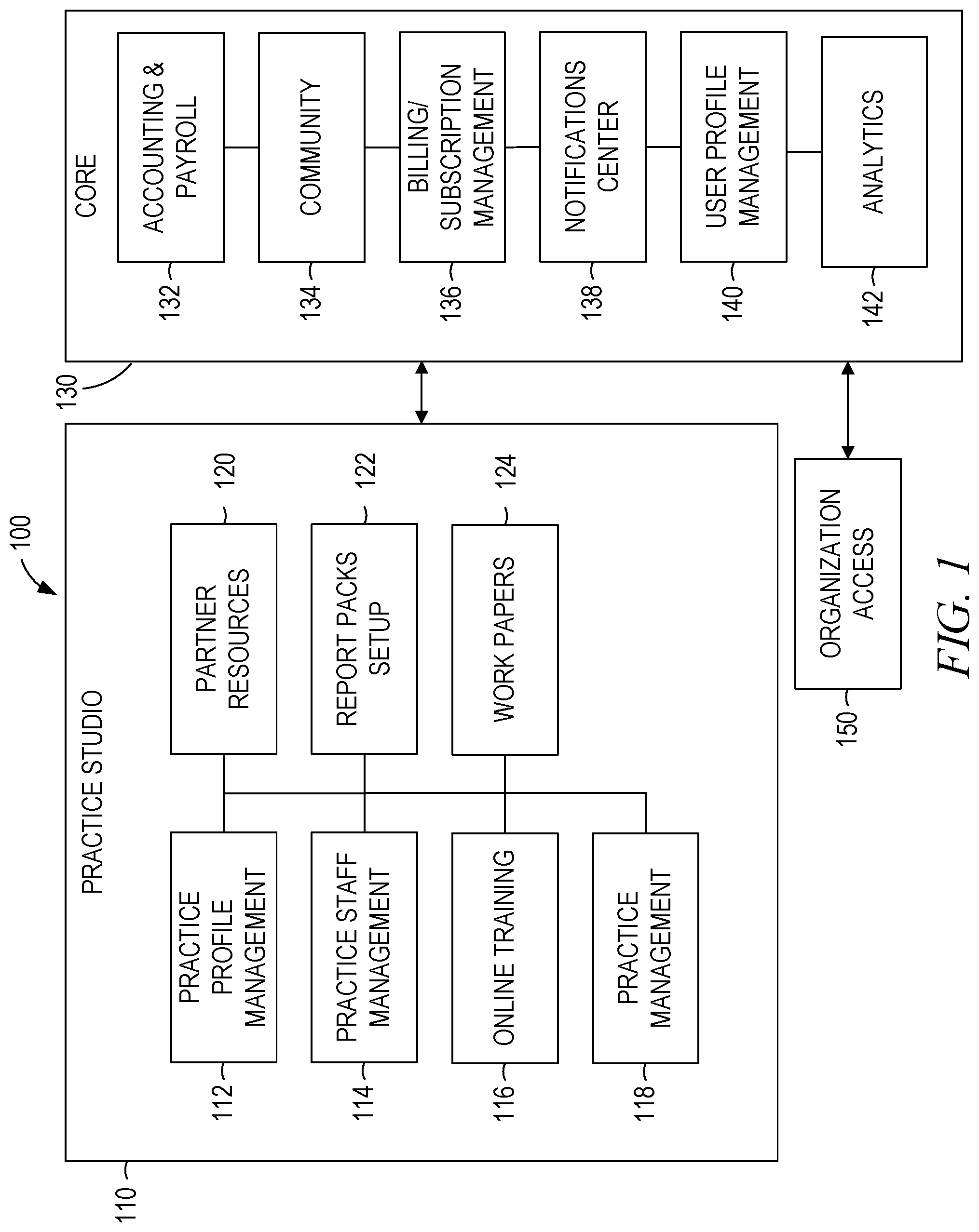 Patent US11783433 Figure 1 – Systems and methods of access control and system integration