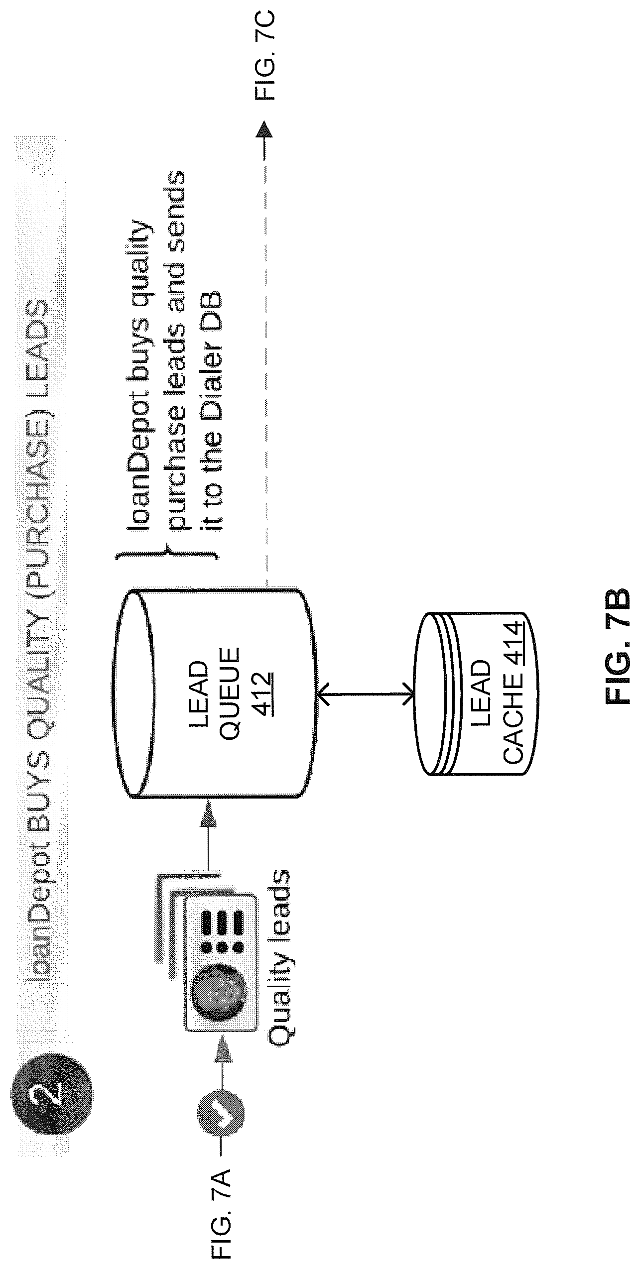 Patent US11783437 Figure 12 – Lead management system and methods thereof including digital real-estate referrals