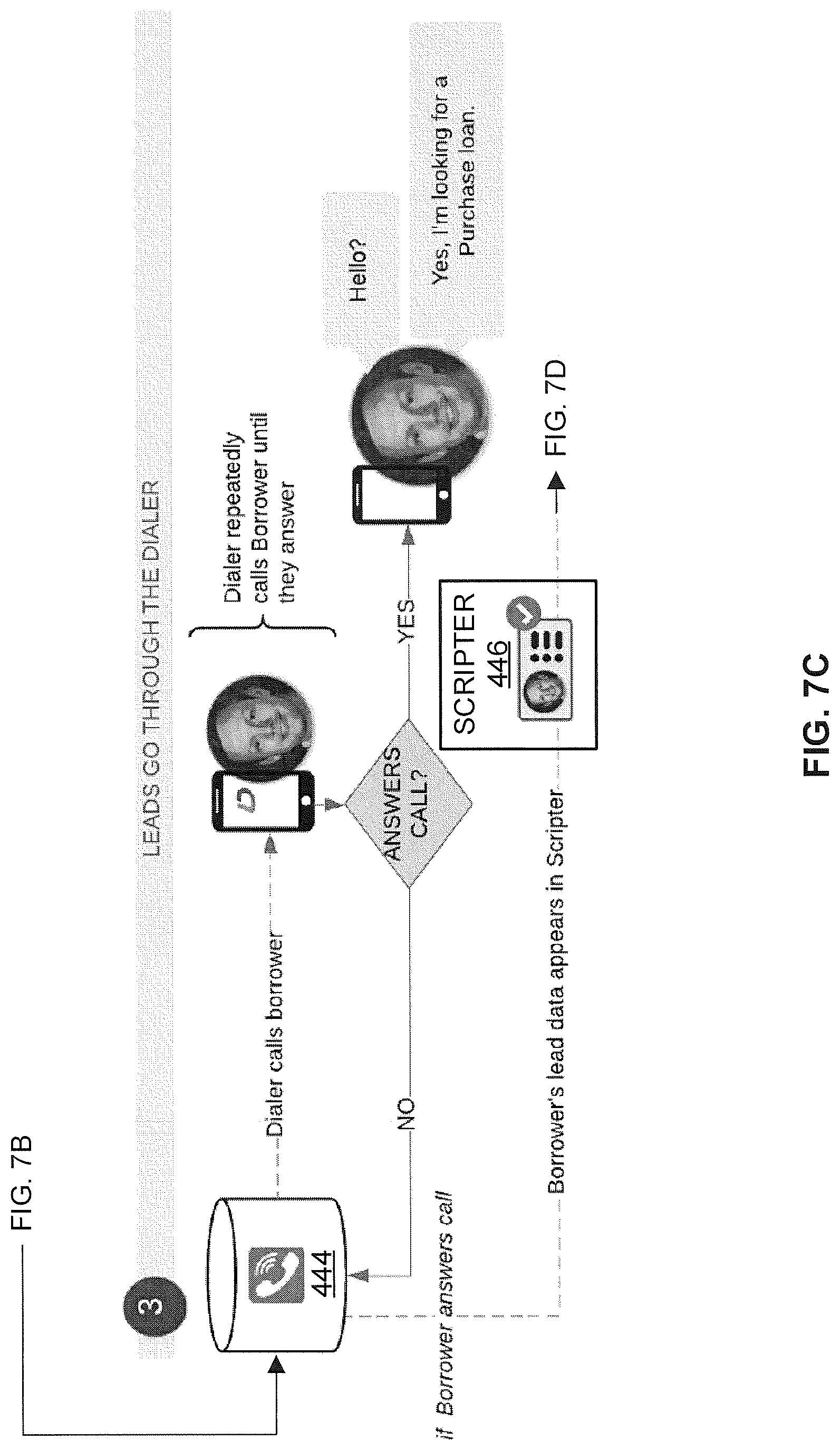 Patent US11783437 Figure 13 – Lead management system and methods thereof including digital real-estate referrals
