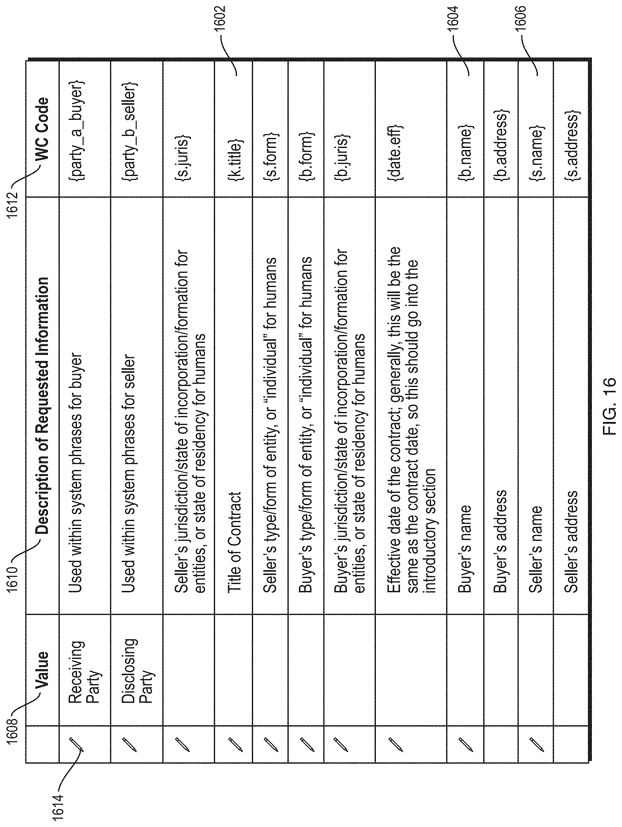 Patent US11783439 Figure 16 – Legal document analysis platform