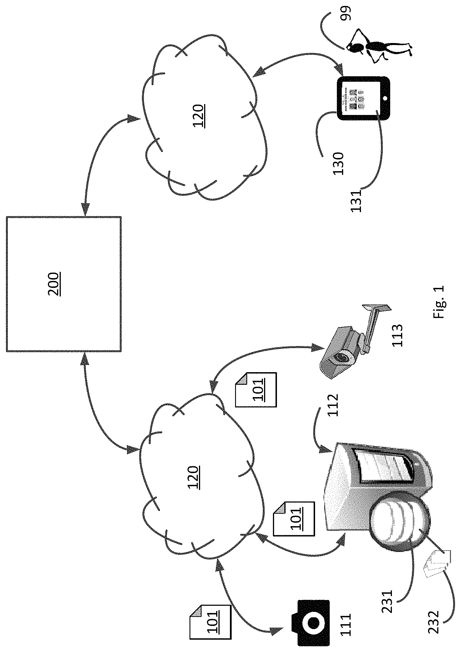 Patent US11783440 Figure 1 – System and method for generating a photographic police lineup