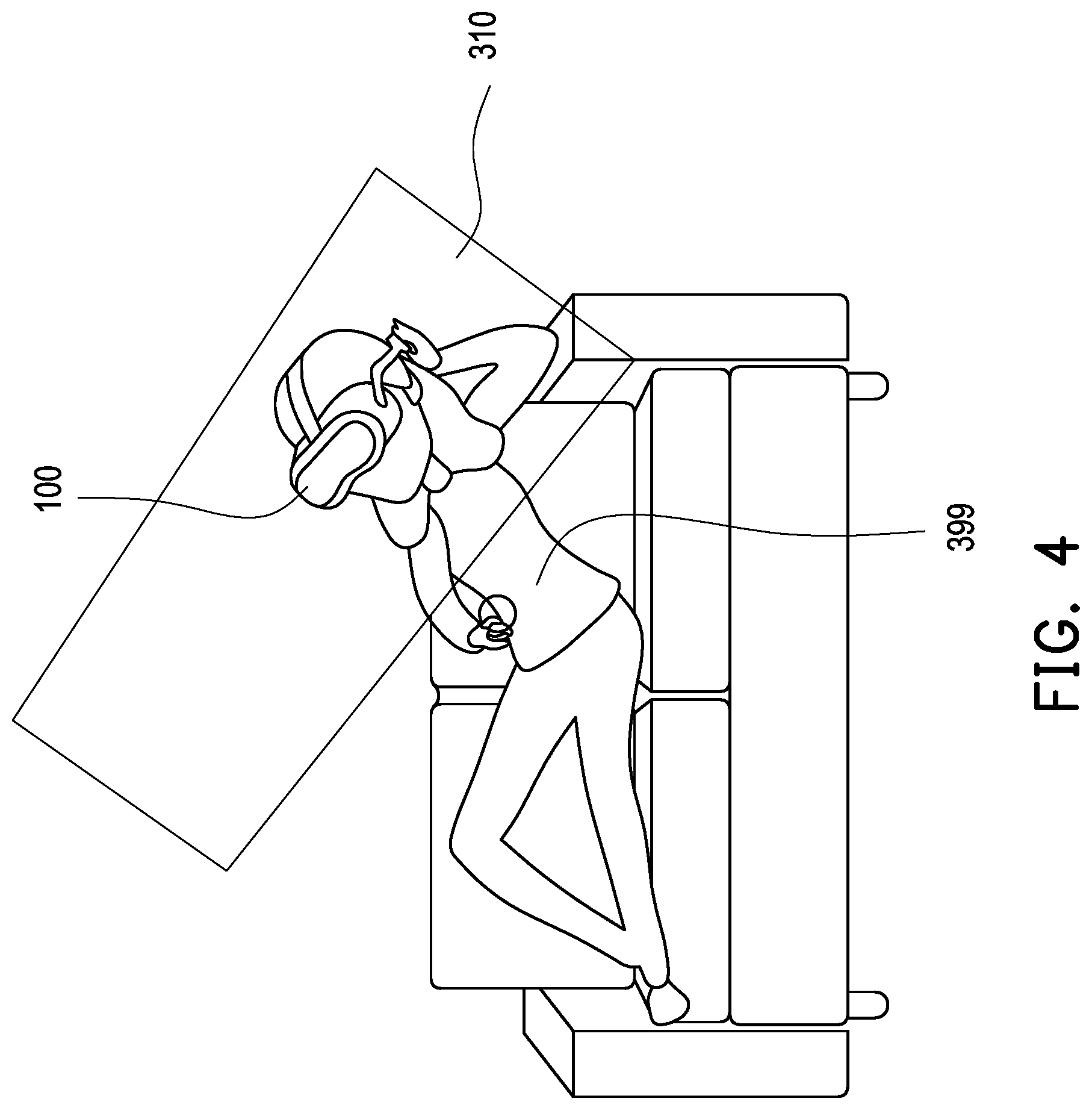 Patent US11783449 Figure 3 – Method for adjusting displayed content based on host posture, host, and computer readable storage medium