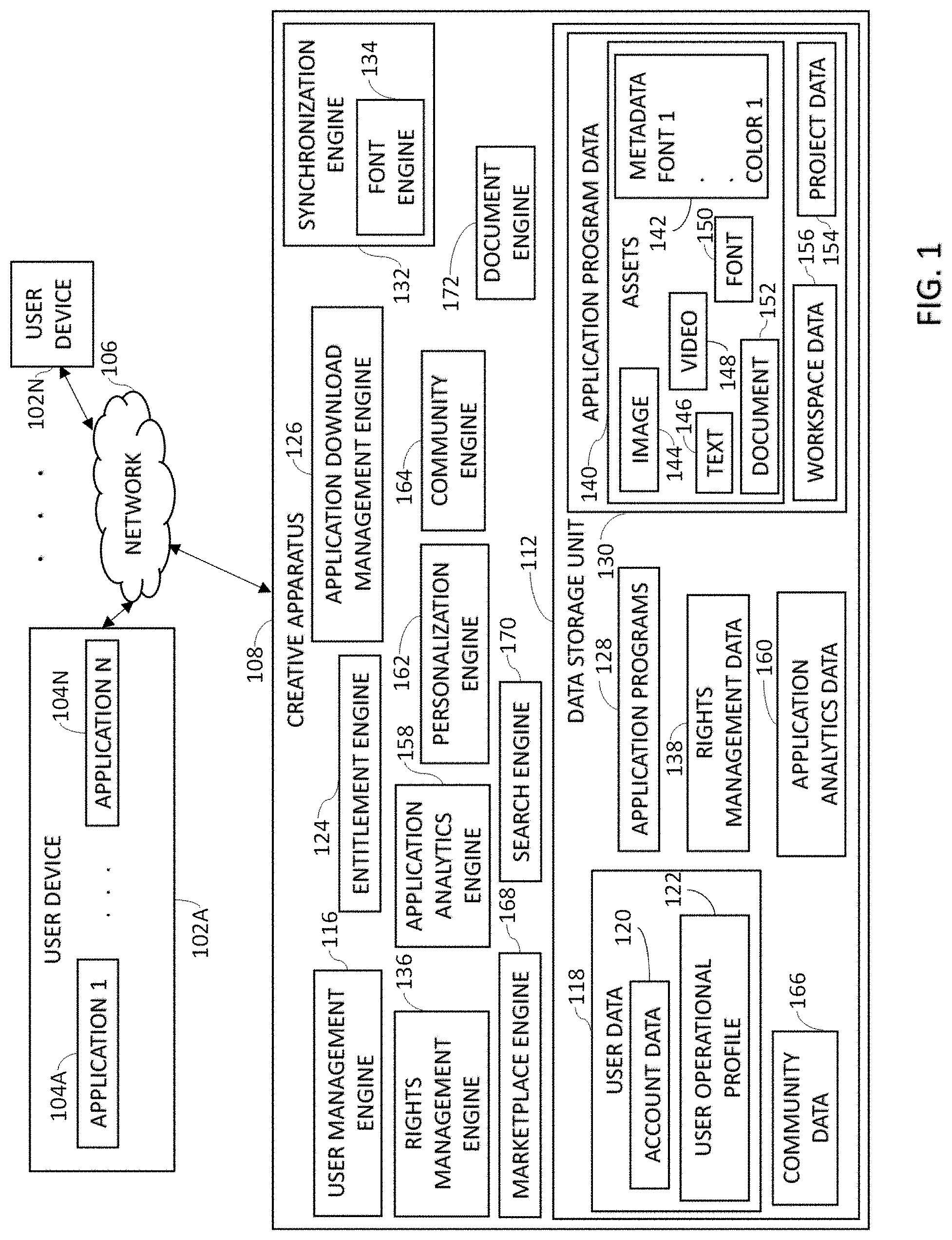 Patent US11783461 Figure 1 – Facilitating sketch to painting transformations