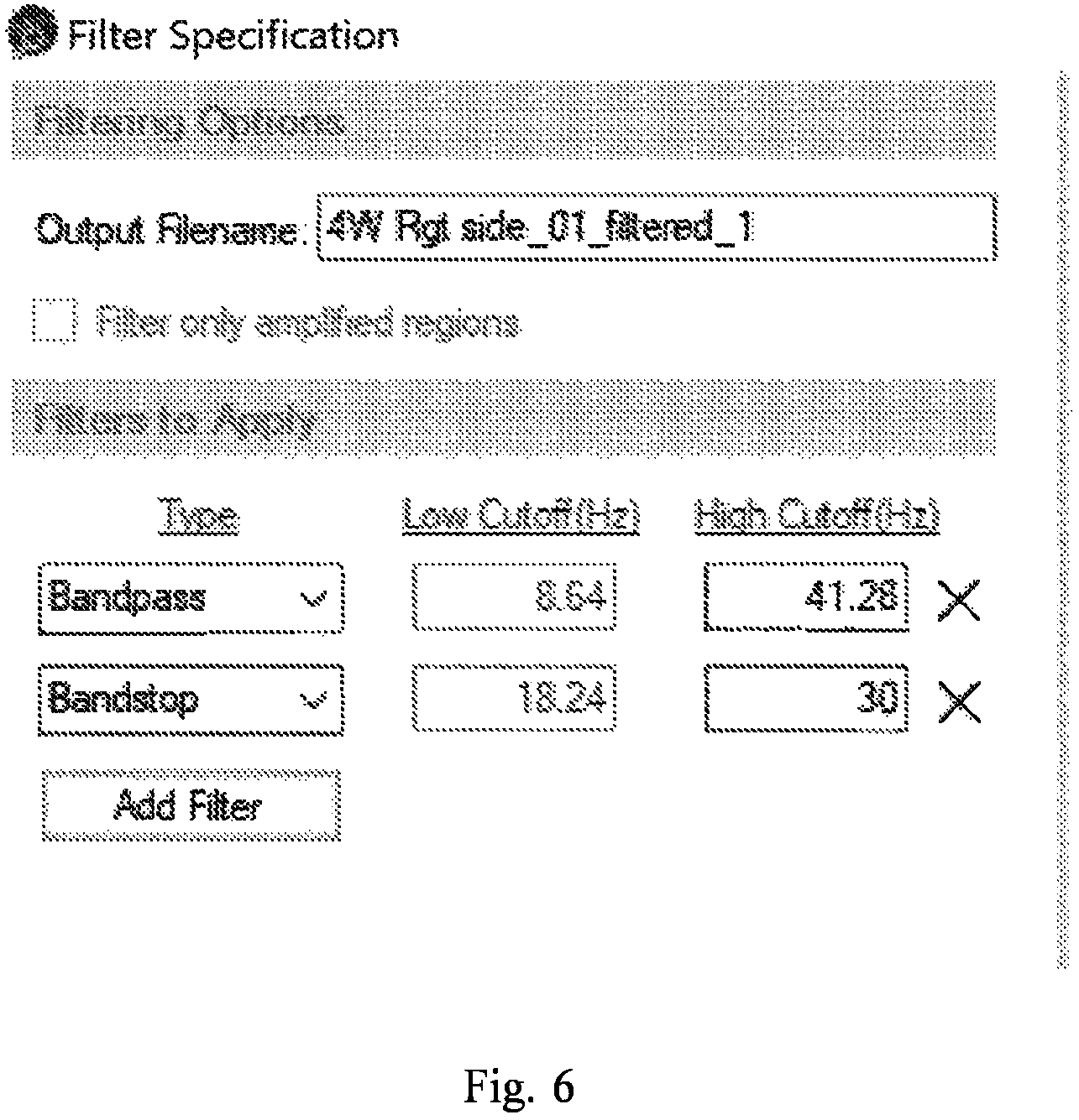 Patent US11783467 Figure 6 – Monitoring of objects based on frequency spectrum of motion and frequency filtering