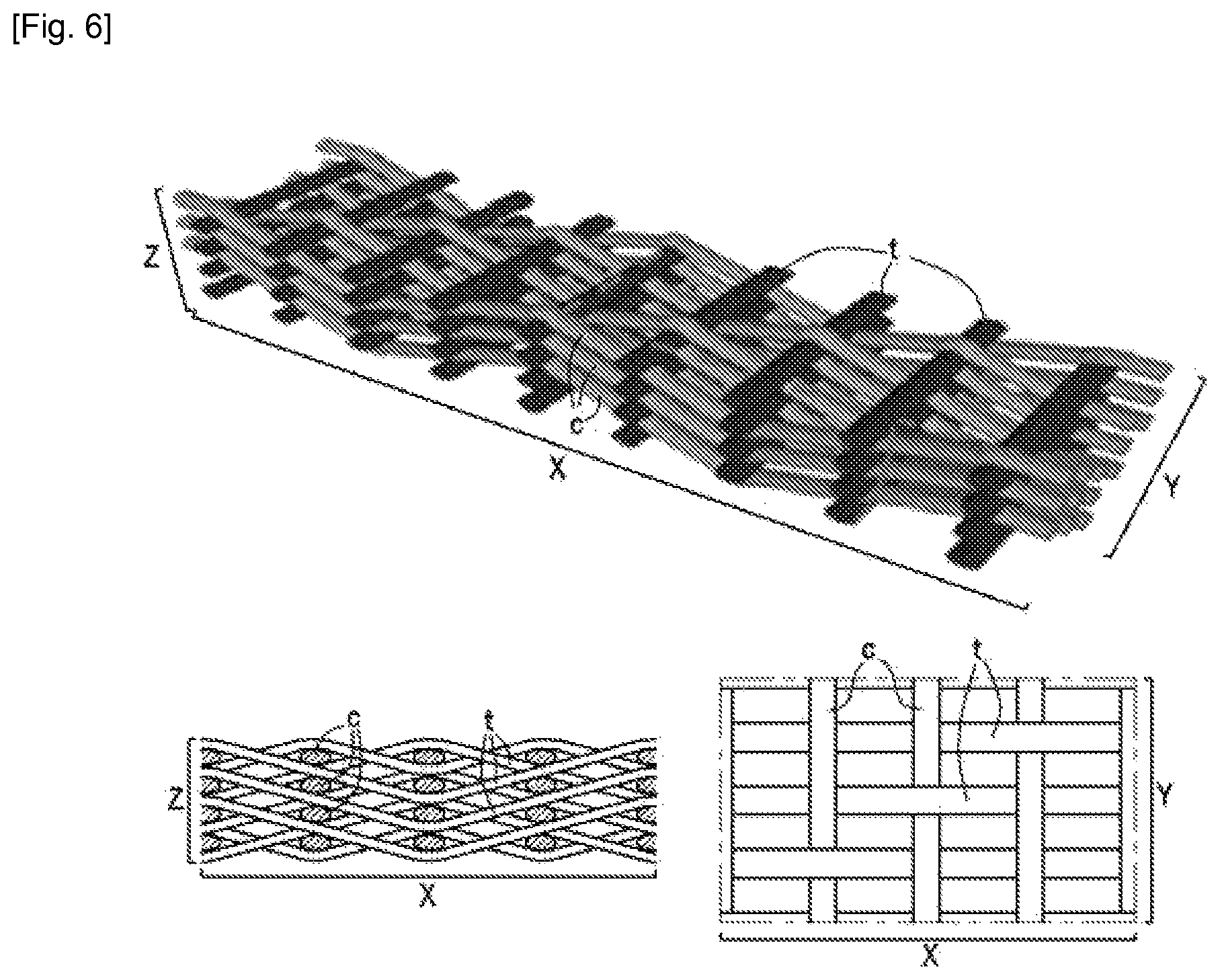 Patent US11783473 Figure 3 – Method of characterizing a woven fibrous structure