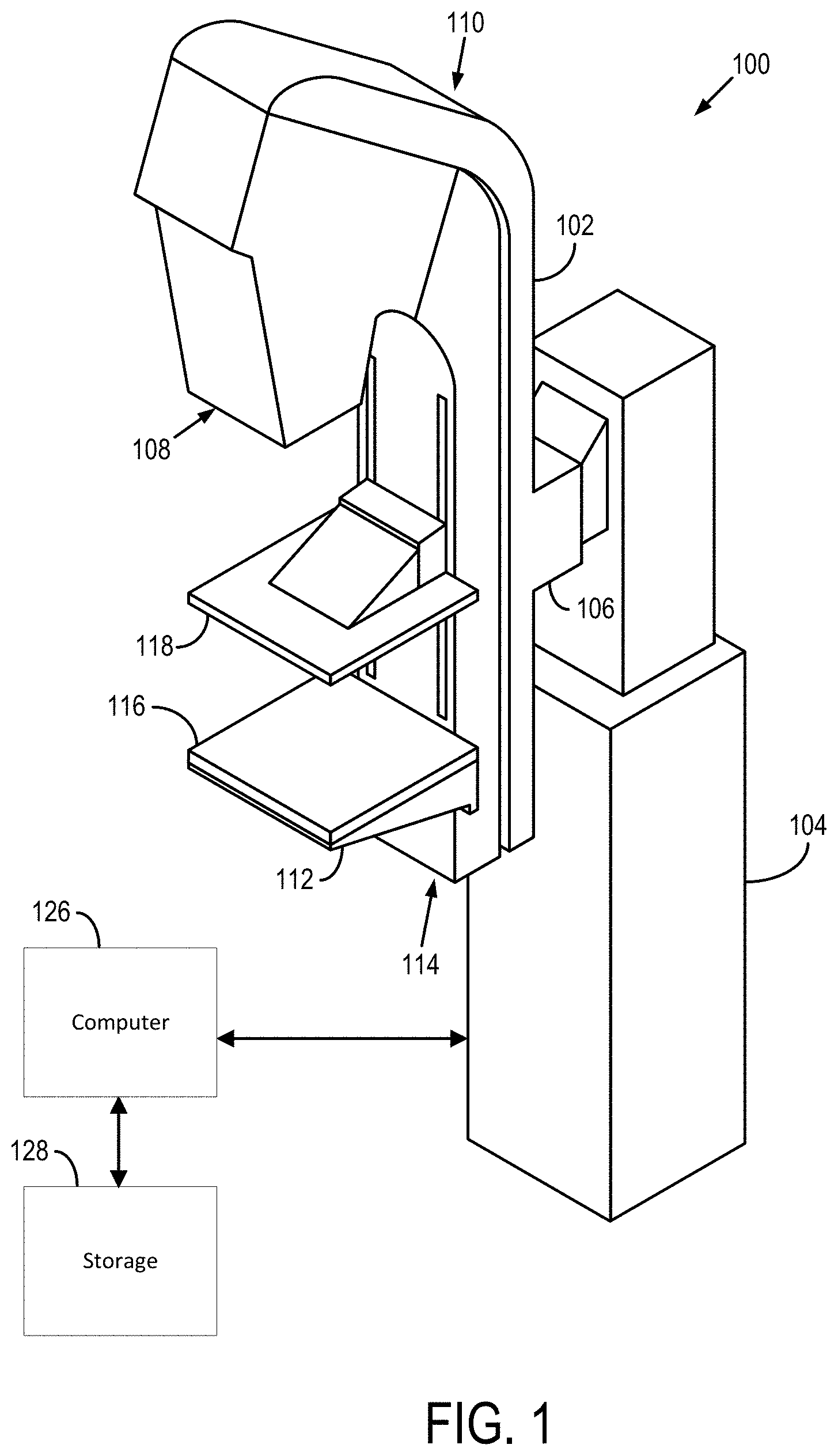 Patent US11783476 Figure 1 – System and method for analyzing three-dimensional image data