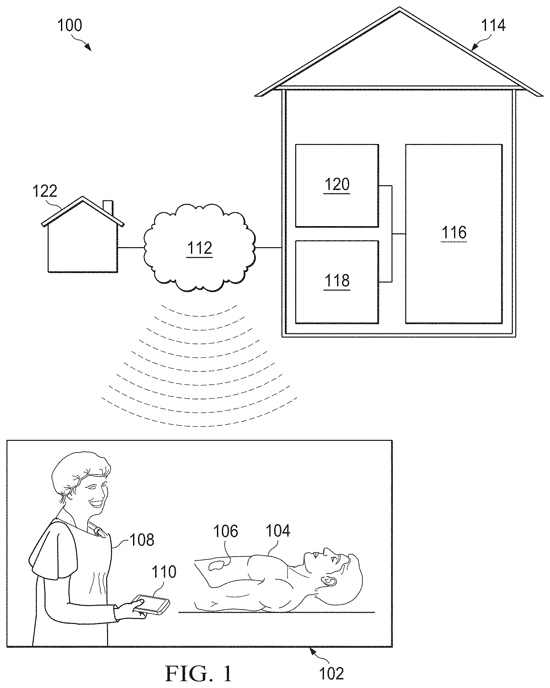 Patent US11783480 Figure 1 – Semi-automated system for real-time wound image segmentation and photogrammetry on a mobile platform