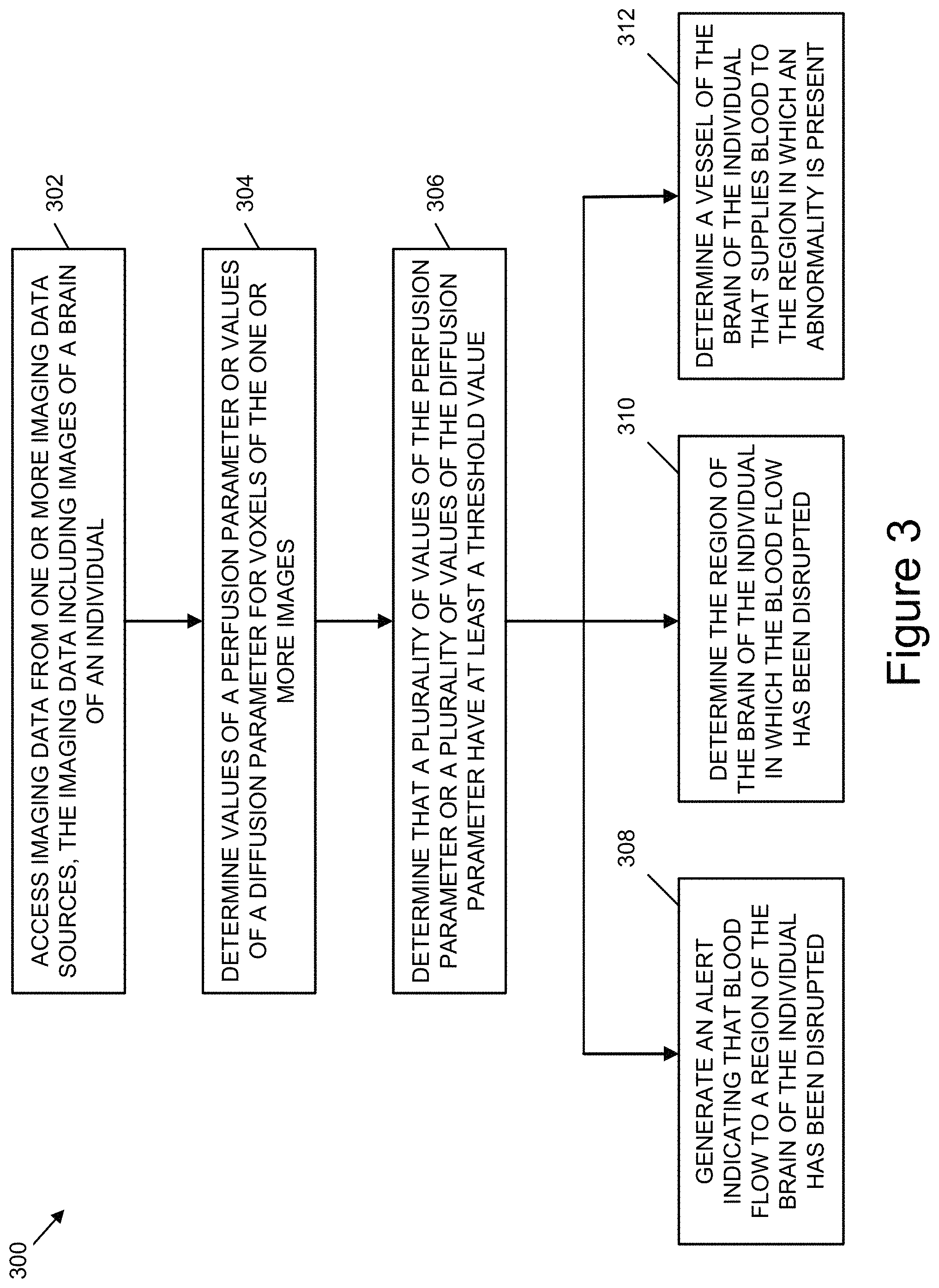 Patent US11783481 Figure 3 – Identifying vessel occlusions using spatial patterns