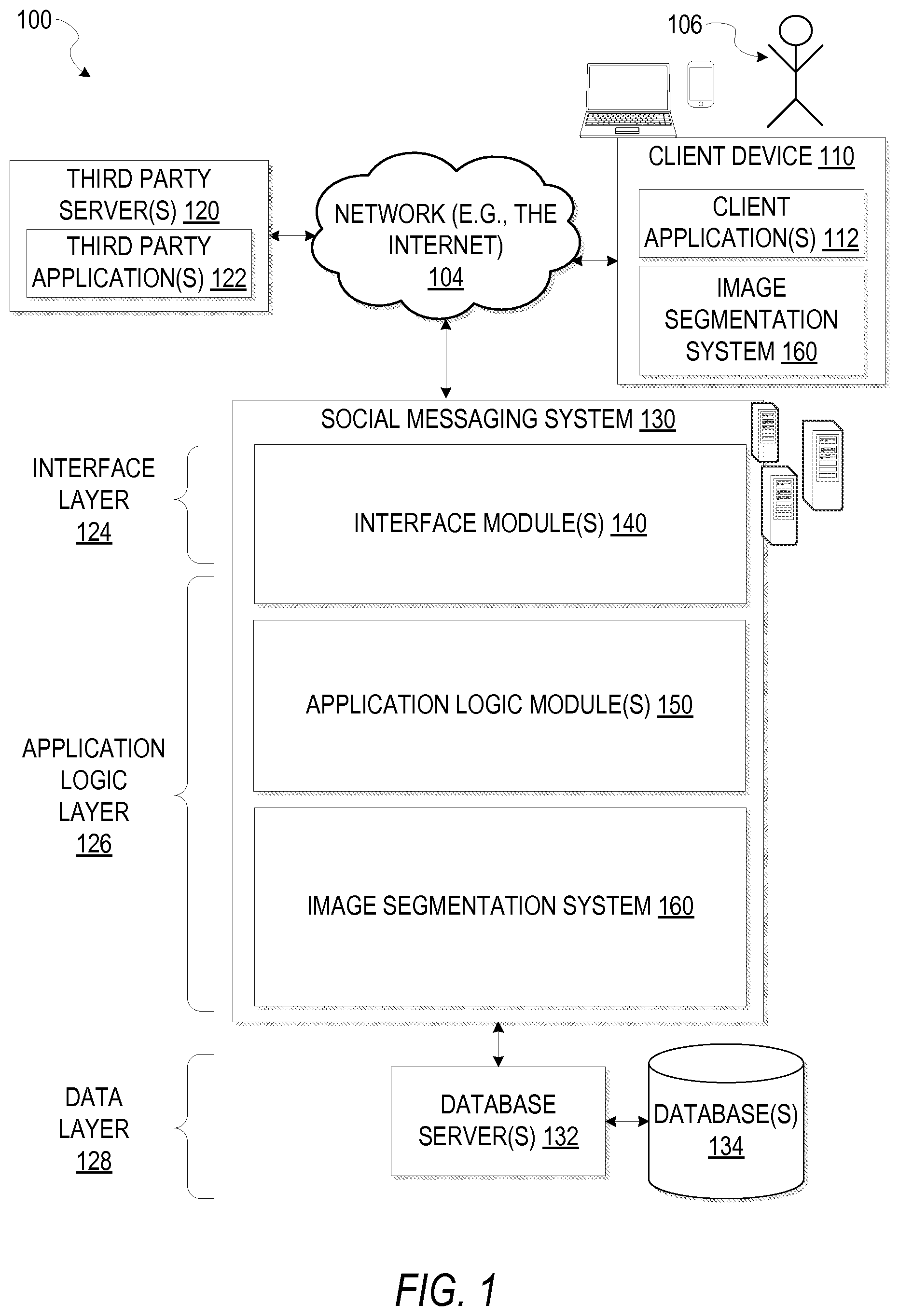 Patent US11783487 Figure 1 – Gaze-based control of device operations