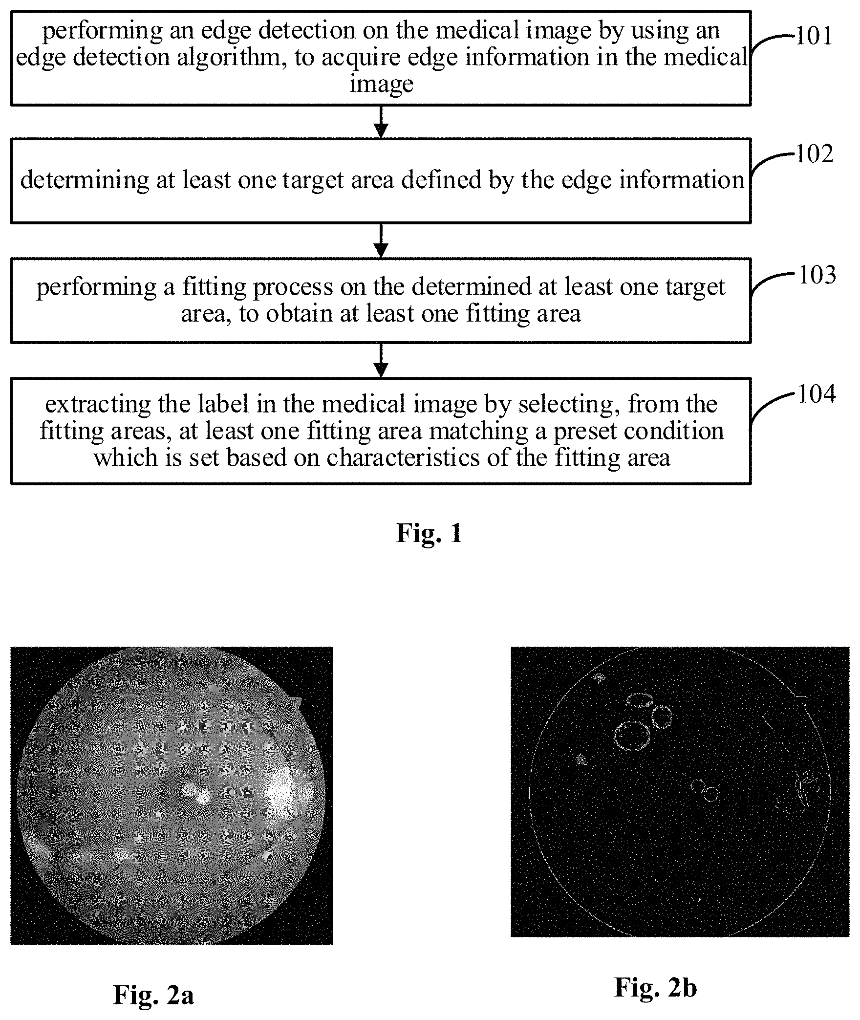 Patent US11783488 Figure 1 – Method and device of extracting label in medical image