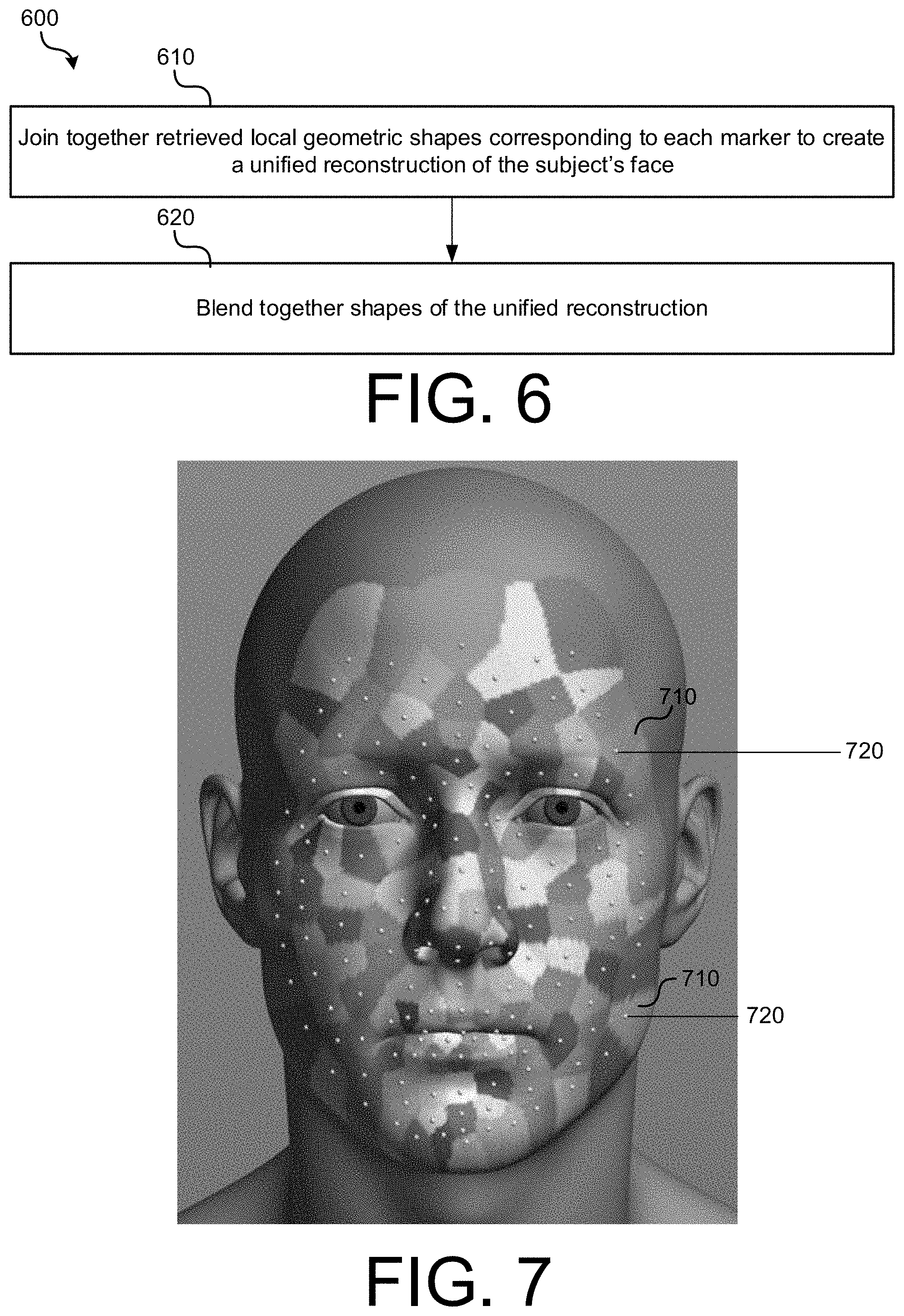 Patent US11783493 Figure 5 – Obtaining high resolution and dense reconstruction of face from sparse facial markers