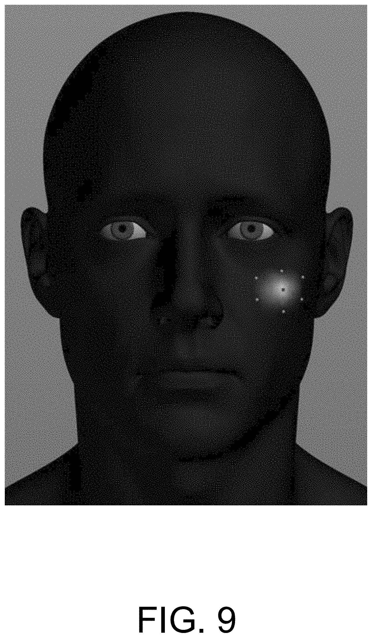 Patent US11783493 Figure 7 – Obtaining high resolution and dense reconstruction of face from sparse facial markers
