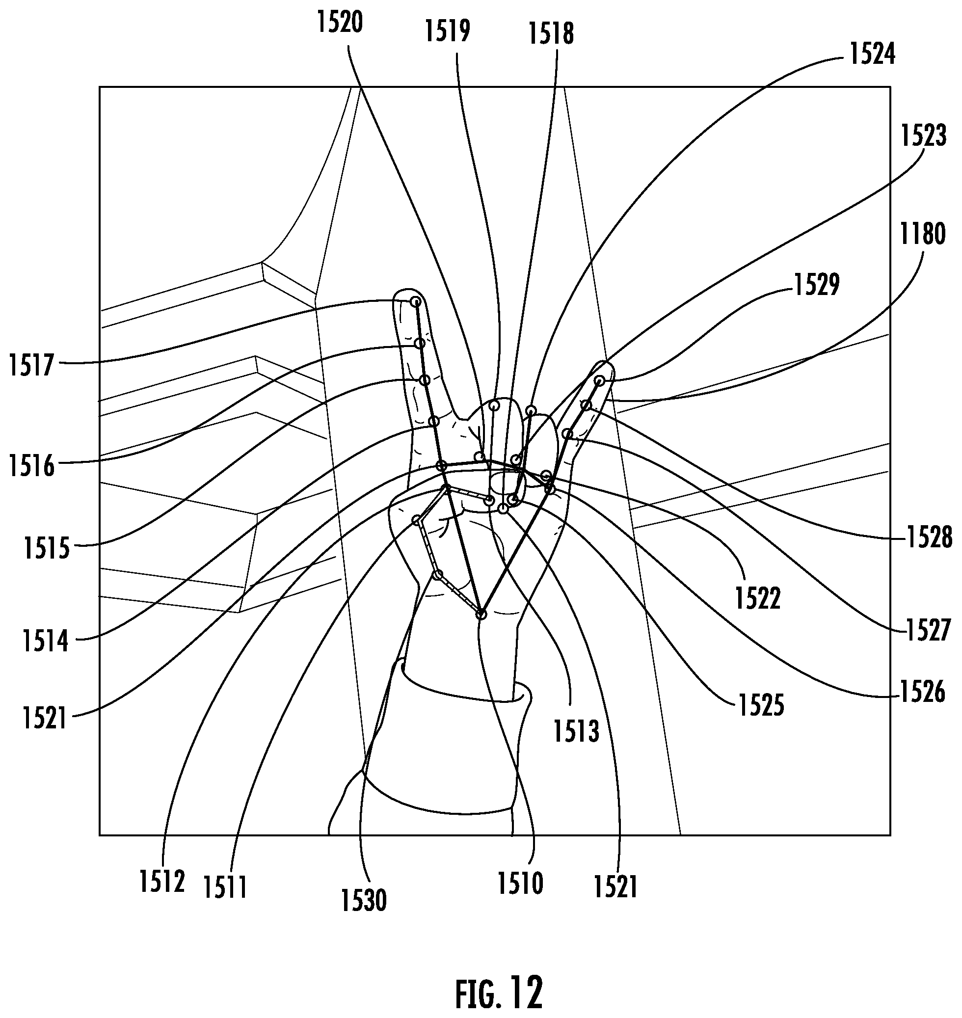 Patent US11783496 Figure 12 – Scalable real-time hand tracking